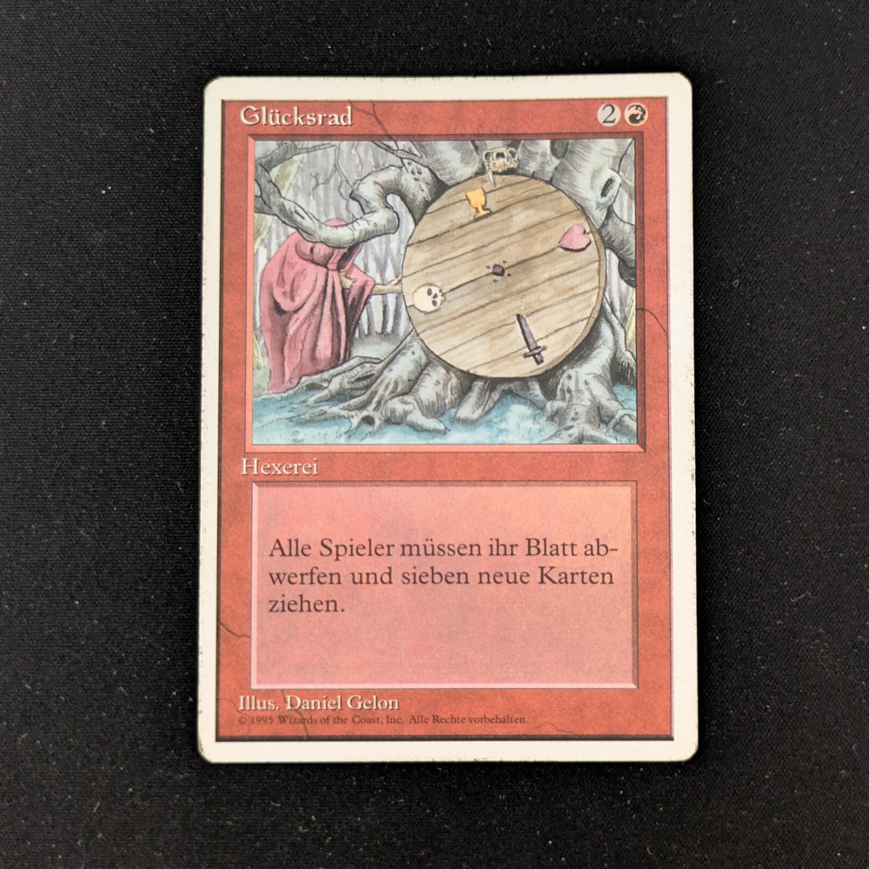 MTG Singles - Wheel of Fortune - Foreign White Bordered - German - PL - 27138