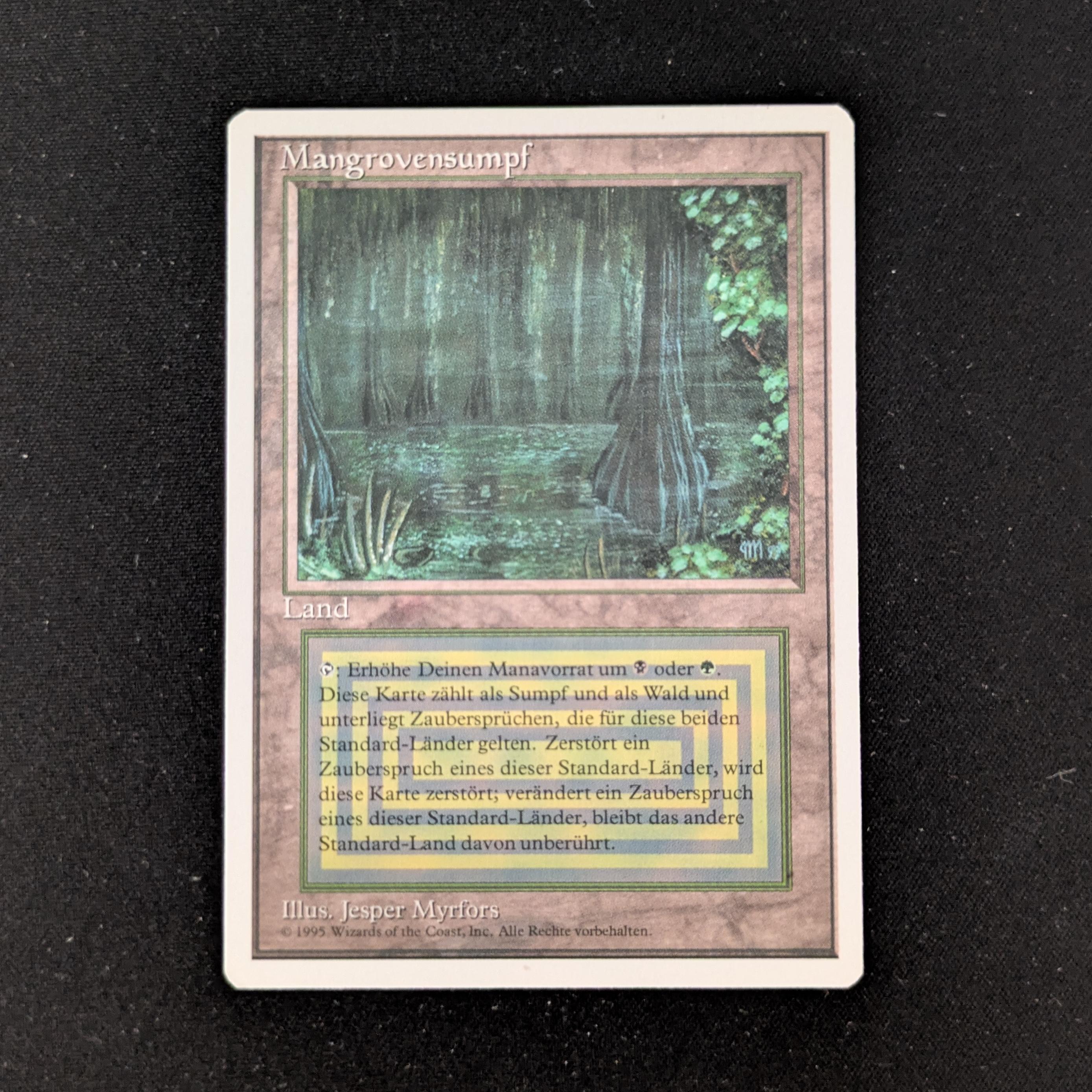 MTG Singles - Bayou - Foreign White Bordered - German - NM - 27139