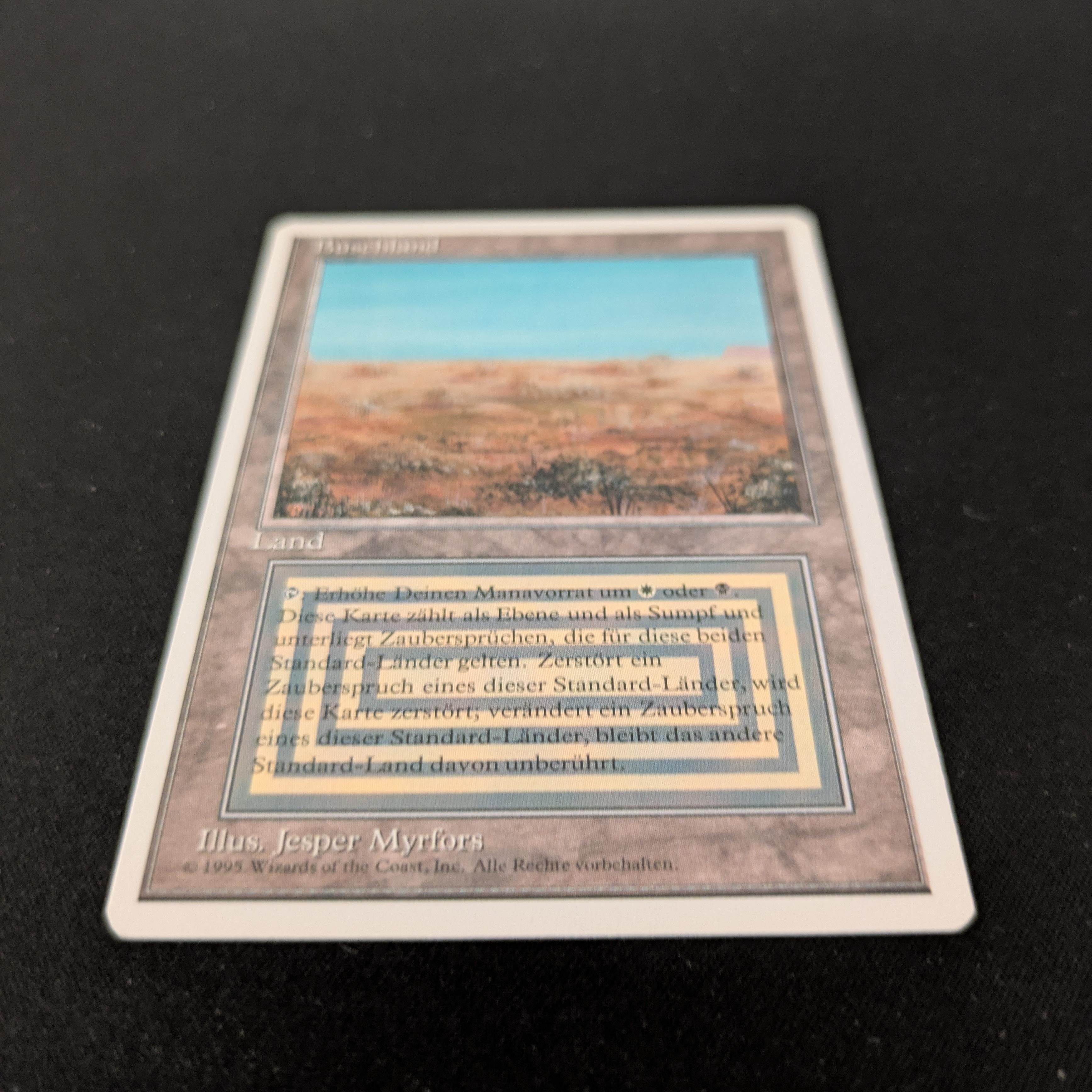 MTG Singles - Scrubland - Foreign White Bordered - 