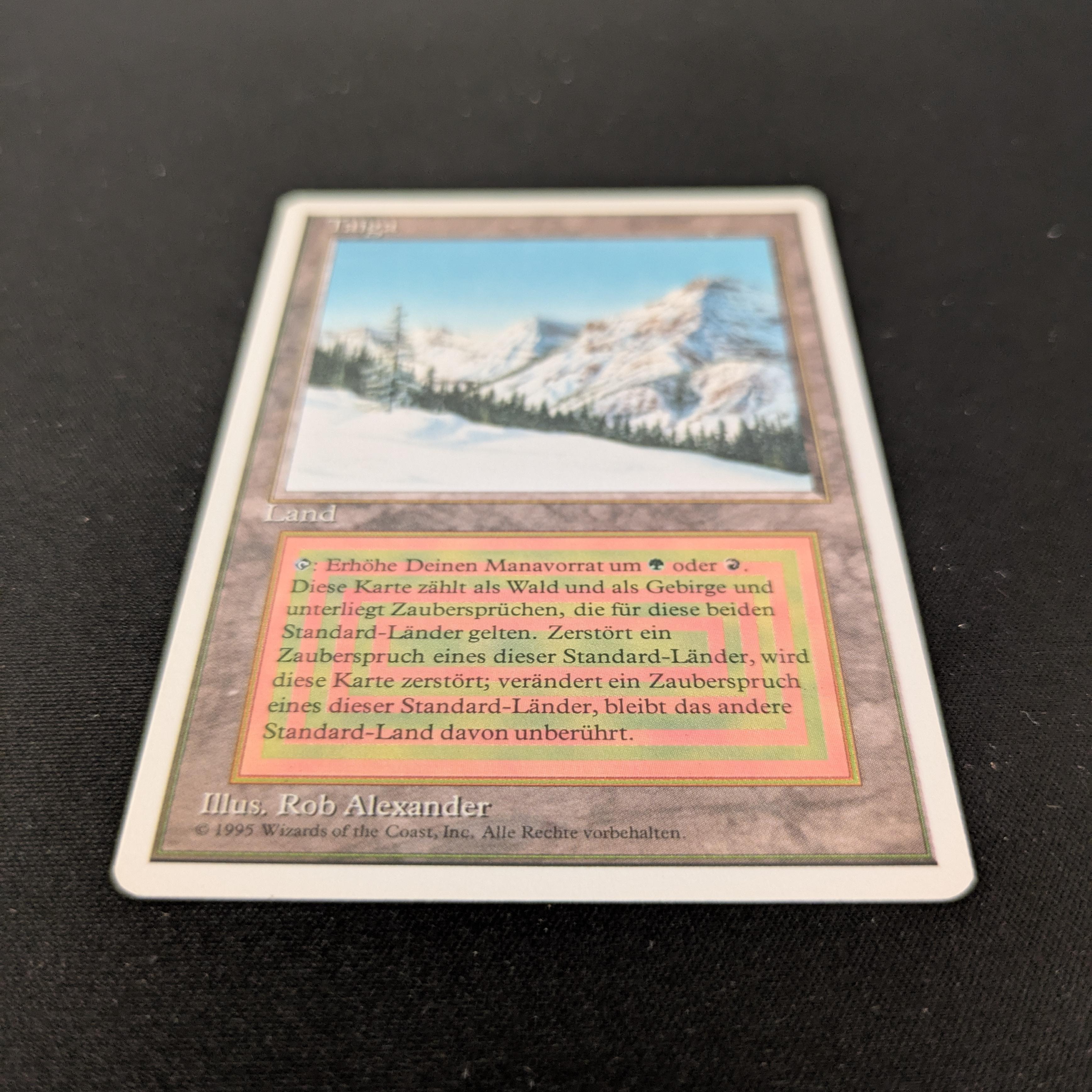 MTG Singles - Taiga - Foreign White Bordered - 