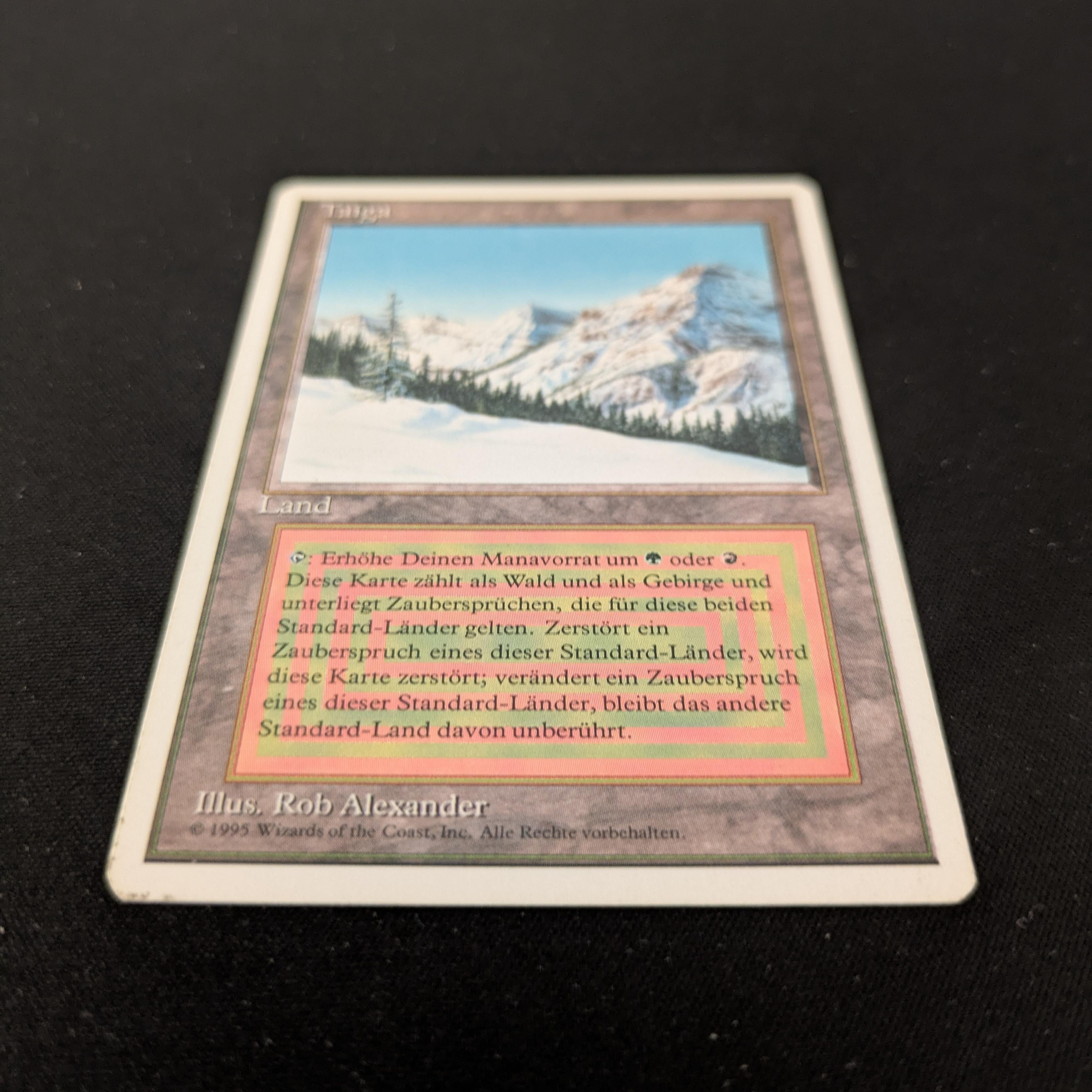 MTG Singles - Taiga - Foreign White Bordered - 