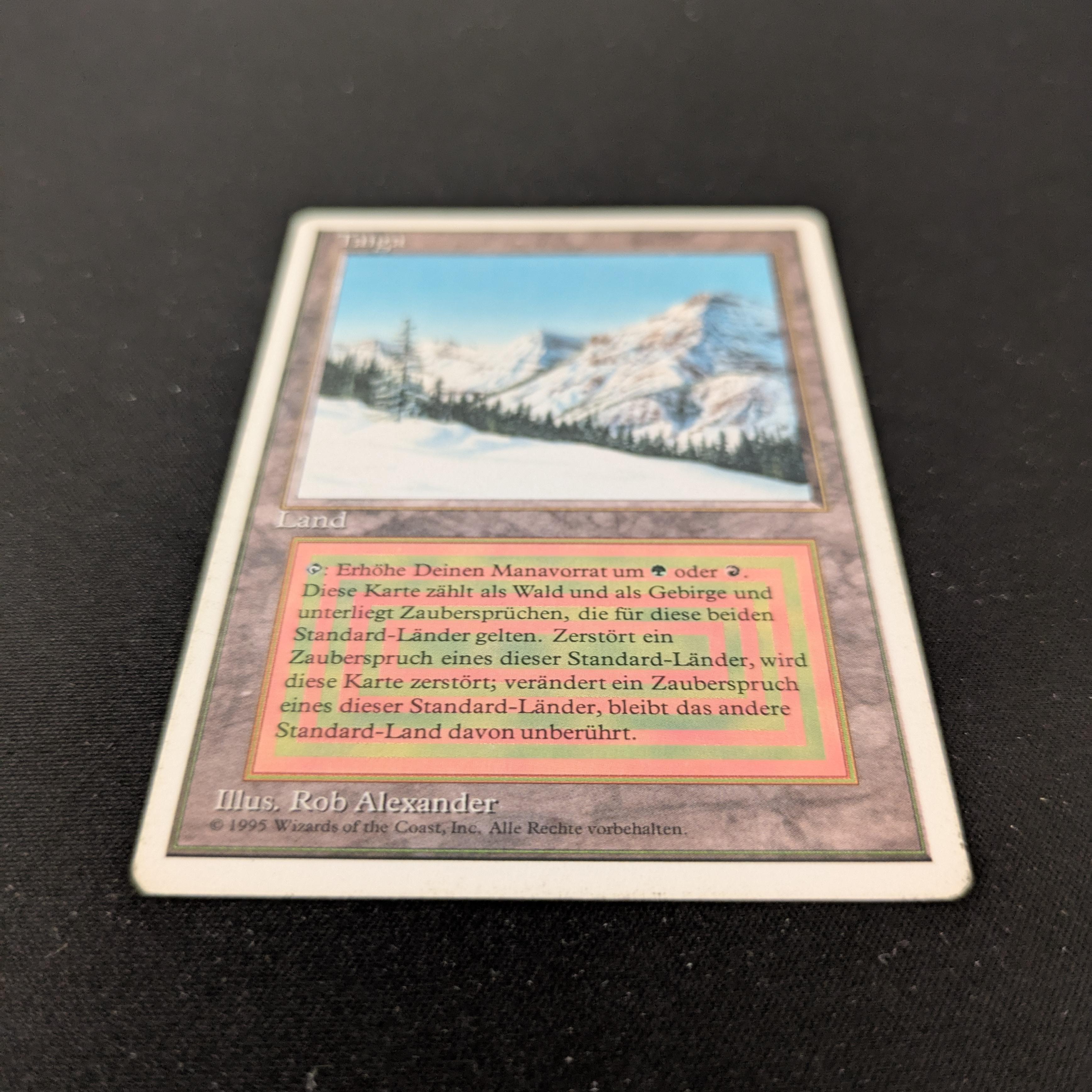 MTG Singles - Taiga - Foreign White Bordered - 