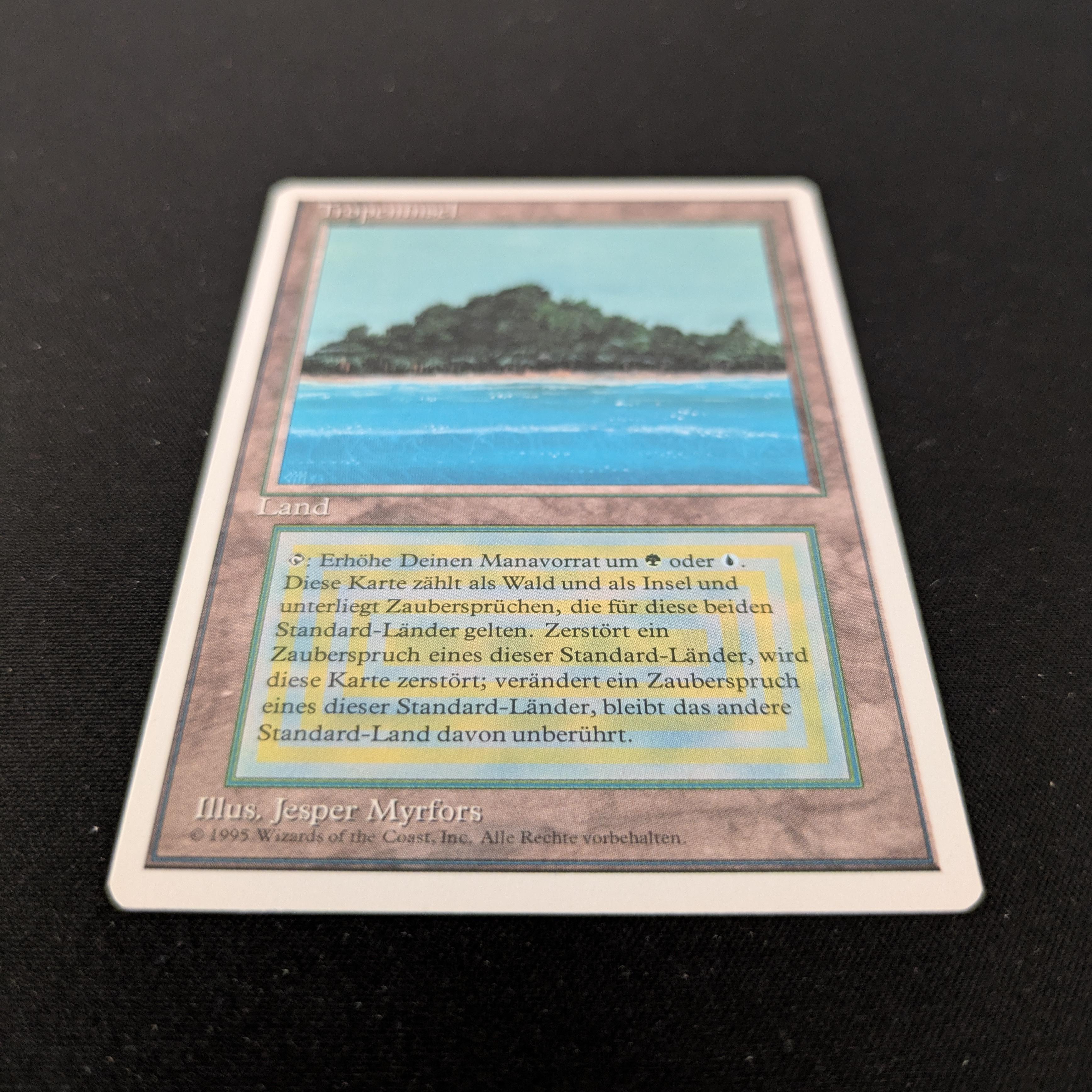 MTG Singles - Tropical Island - Foreign White Bordered - 
