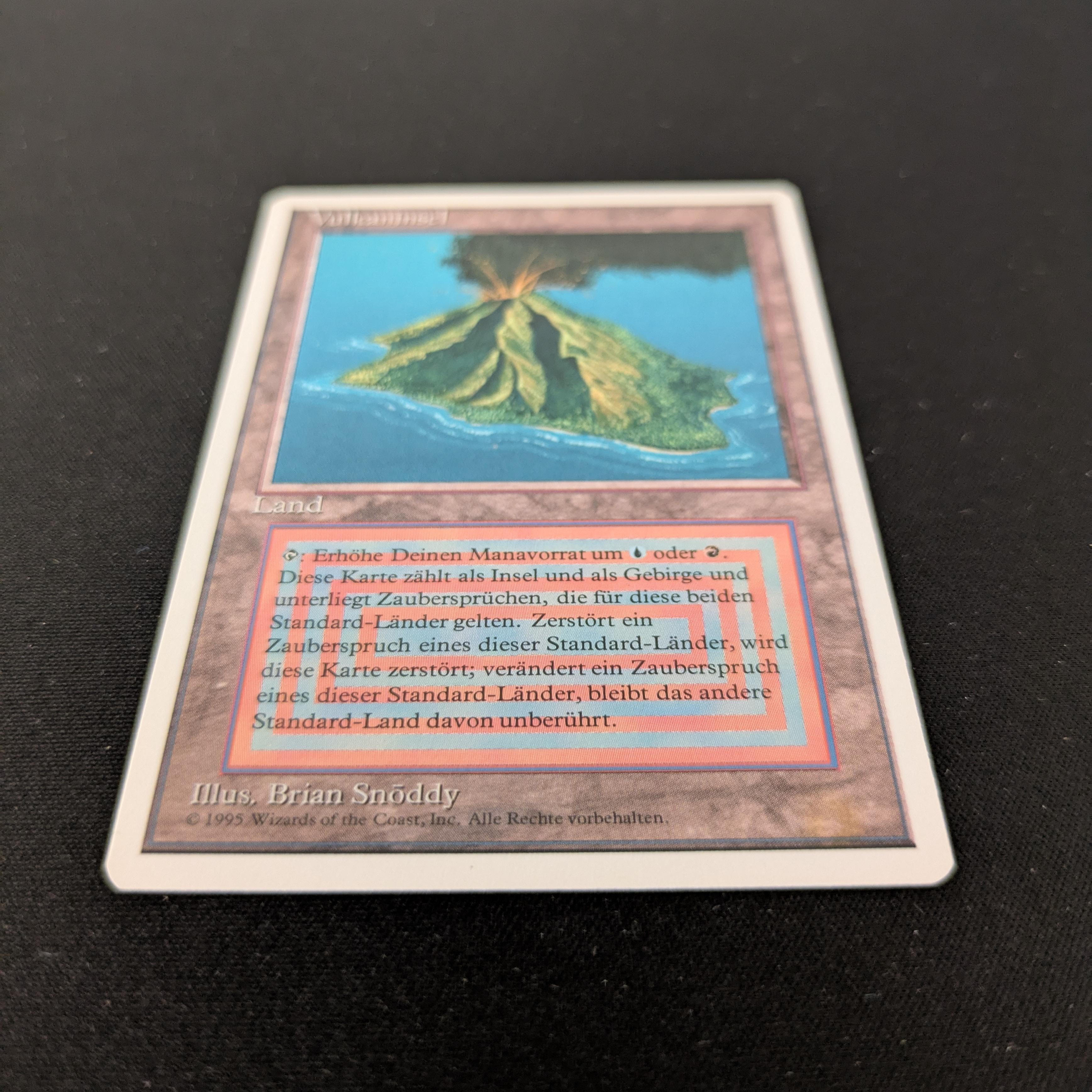 MTG Singles - Volcanic Island - Foreign White Bordered - 