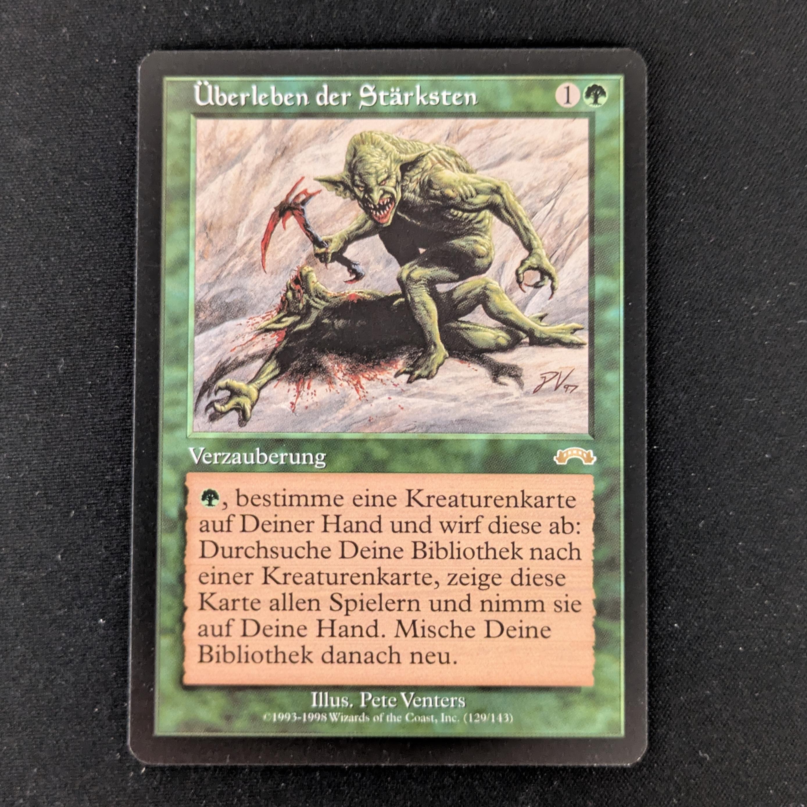 MTG Singles - Survival of the Fittest - Exodus - German - NM - 27178