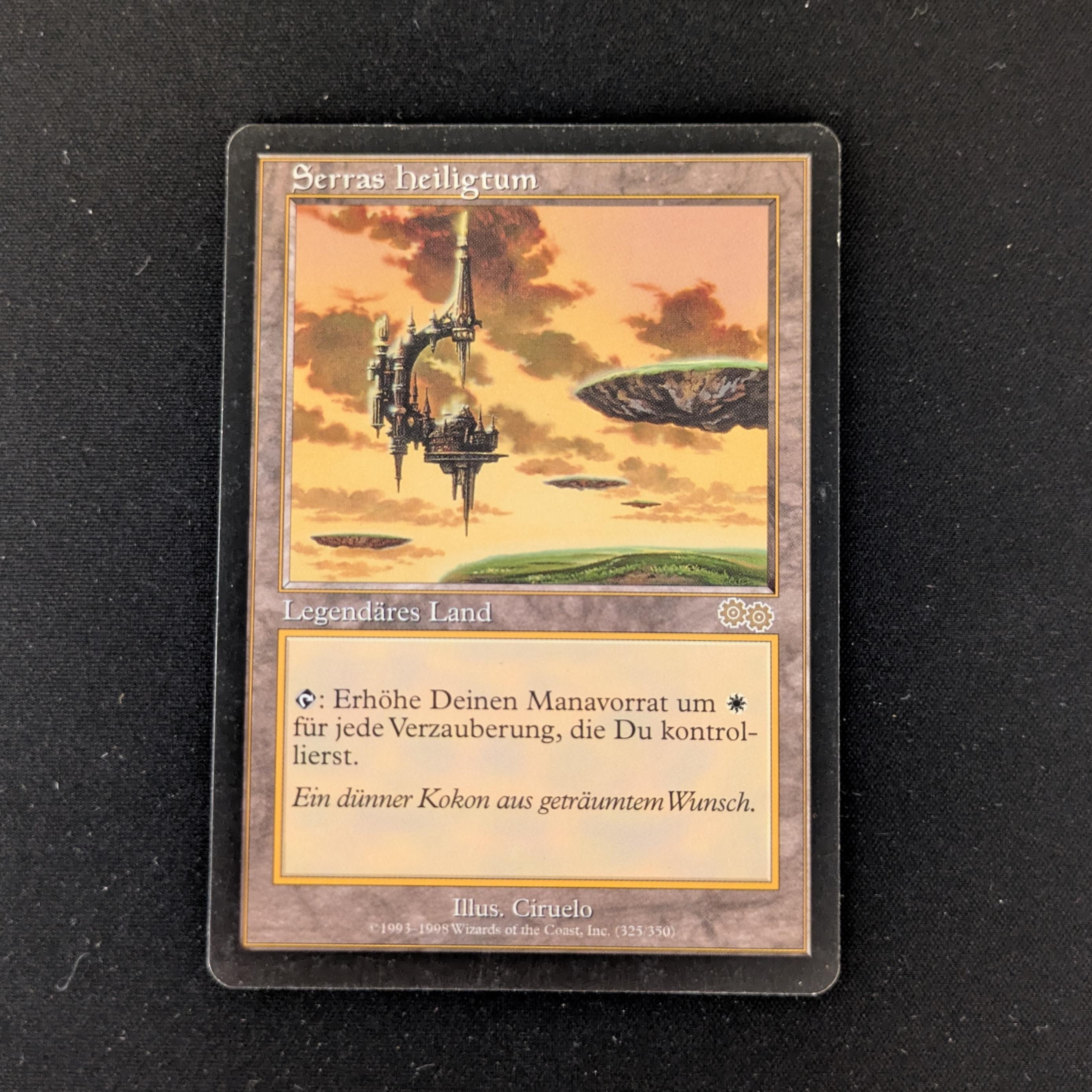 MTG Singles - Serra's Sanctum - Urza's Saga - German - GD - 27188