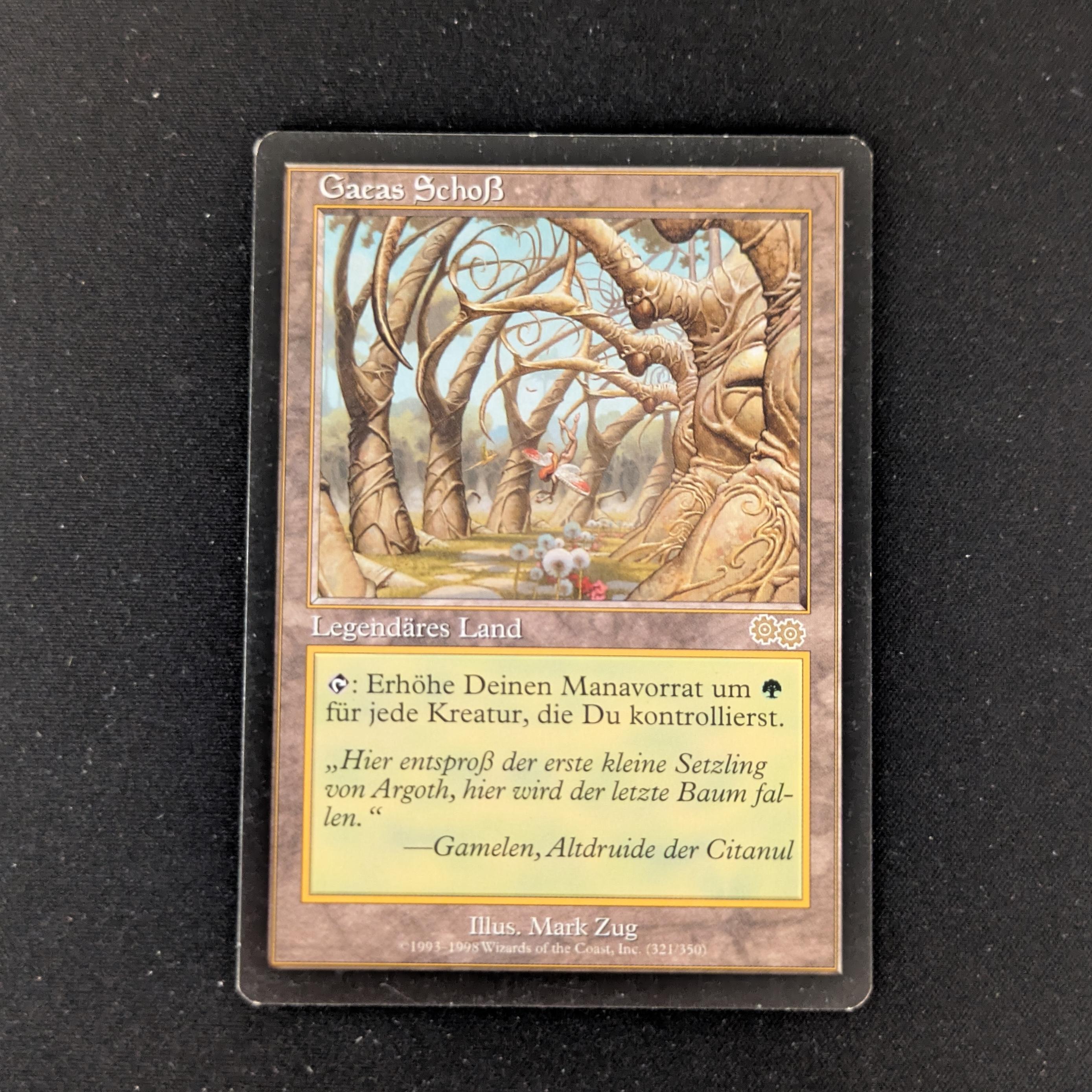MTG Singles - Gaea's Cradle - Urza's Saga - German - GD - 27190