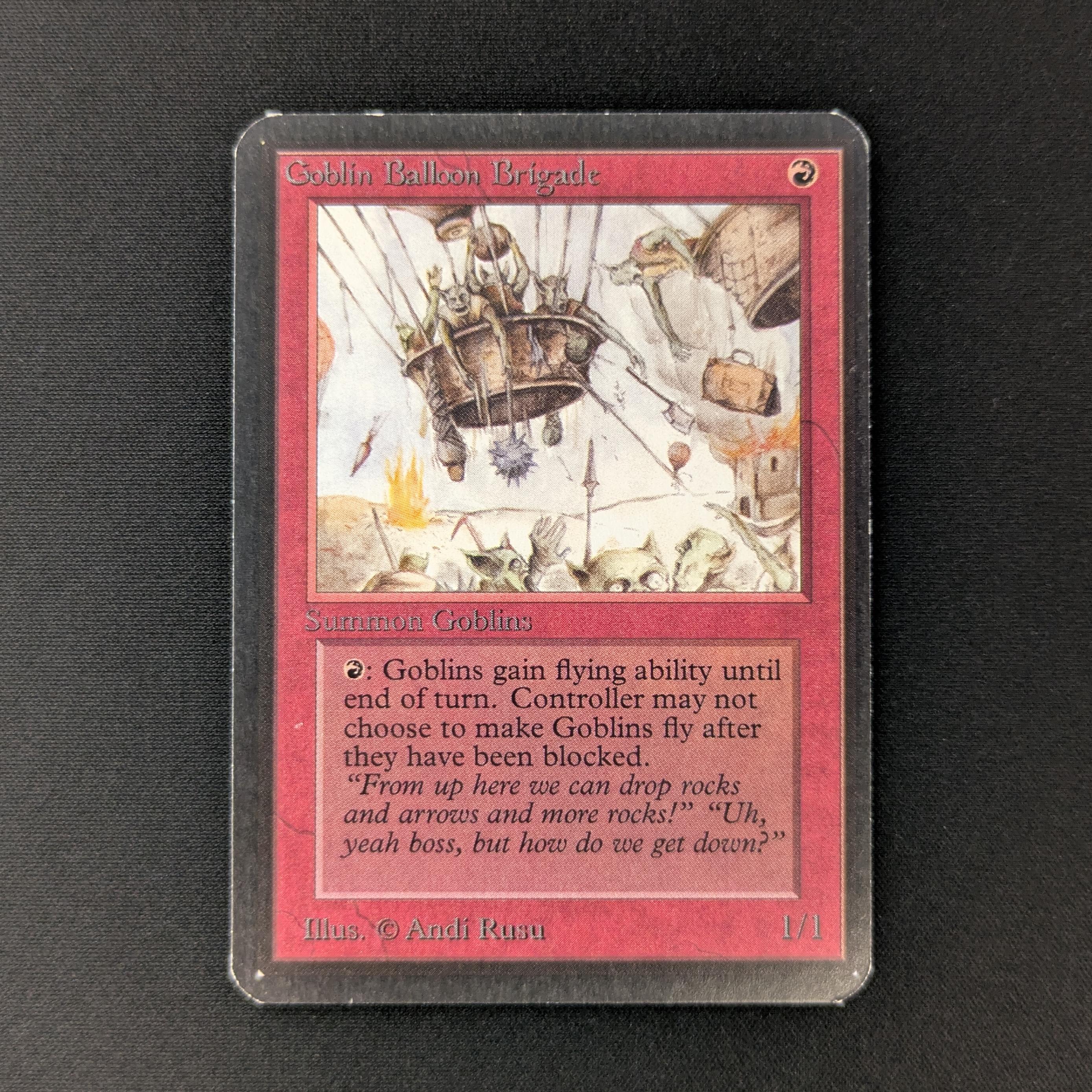 MTG Singles - Goblin Balloon Brigade - Alpha - GD - 27249