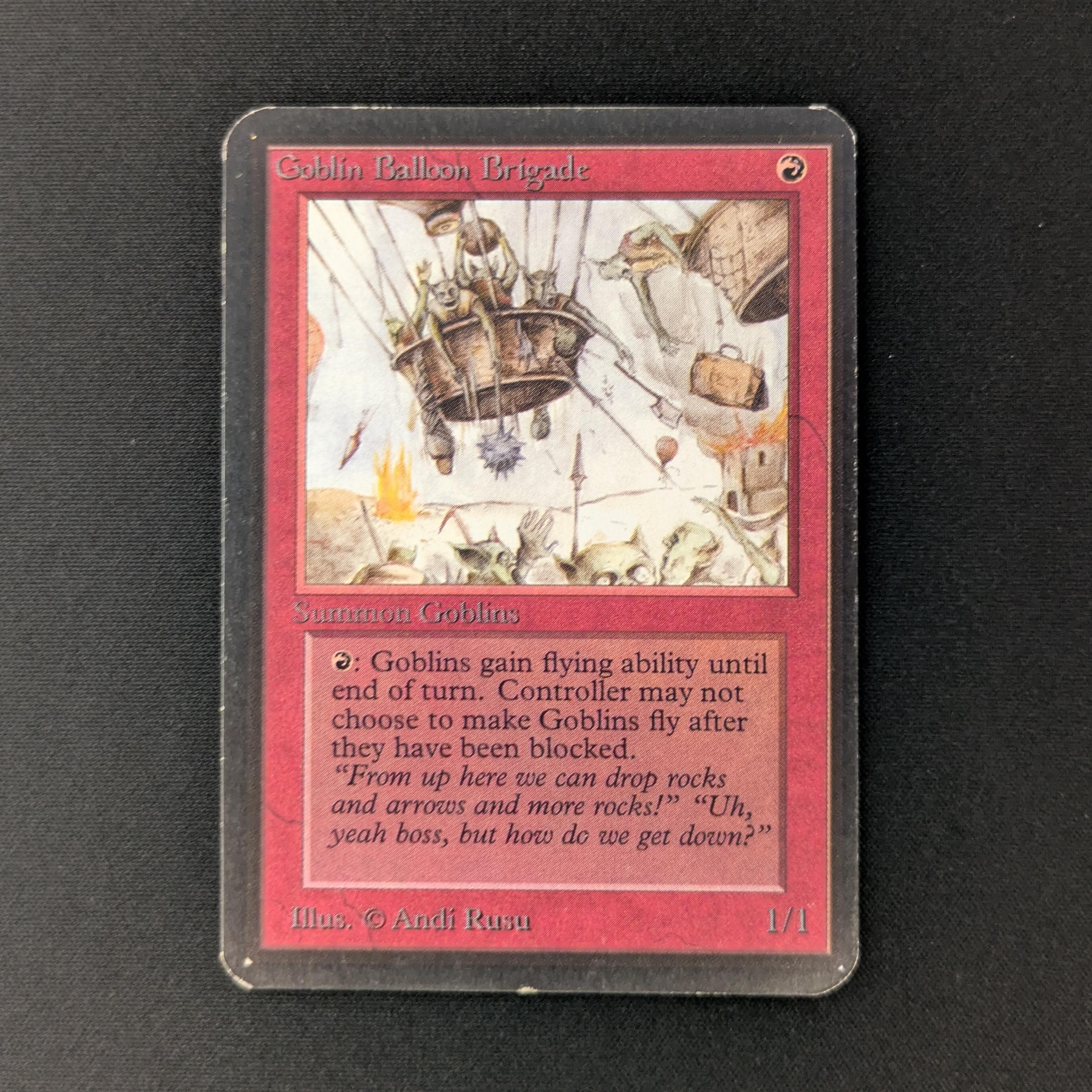 MTG Singles - Goblin Balloon Brigade - Alpha - LP - 27253