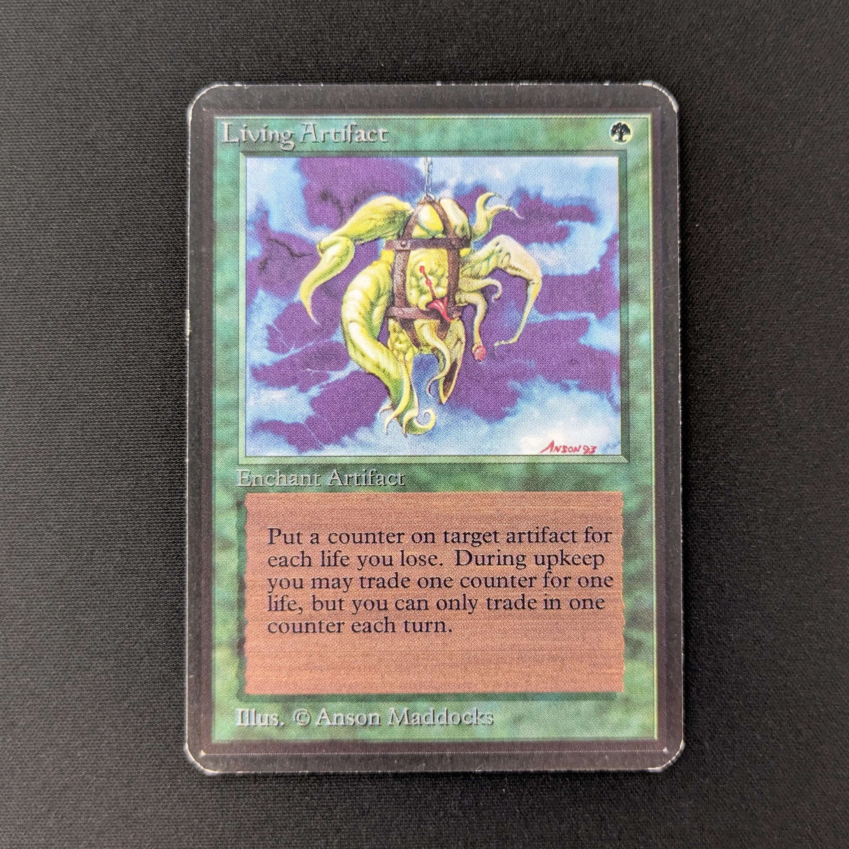 MTG Singles - Living Artifact - Alpha - GD - 27264