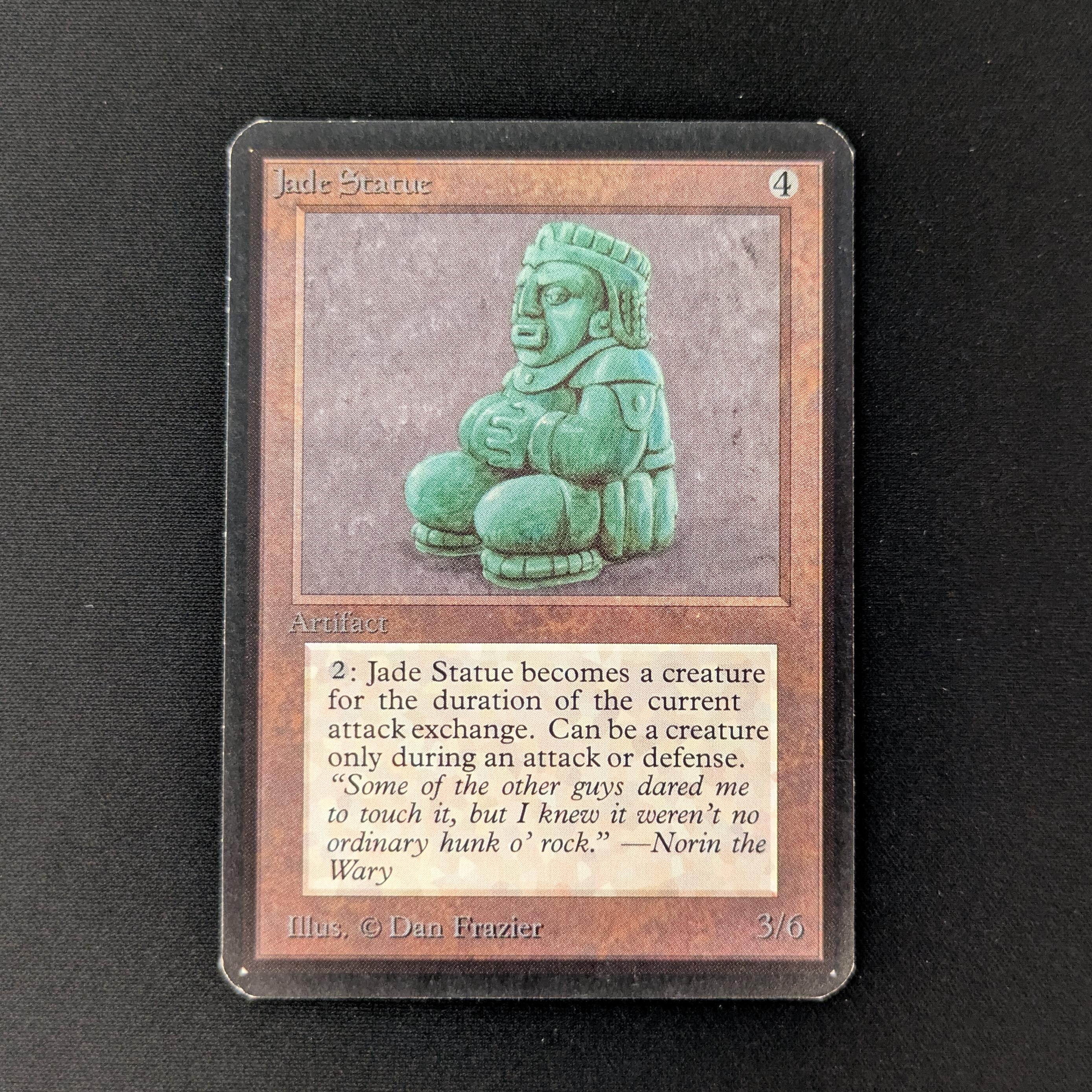MTG Singles - Jade Statue - Alpha - EX - 27273