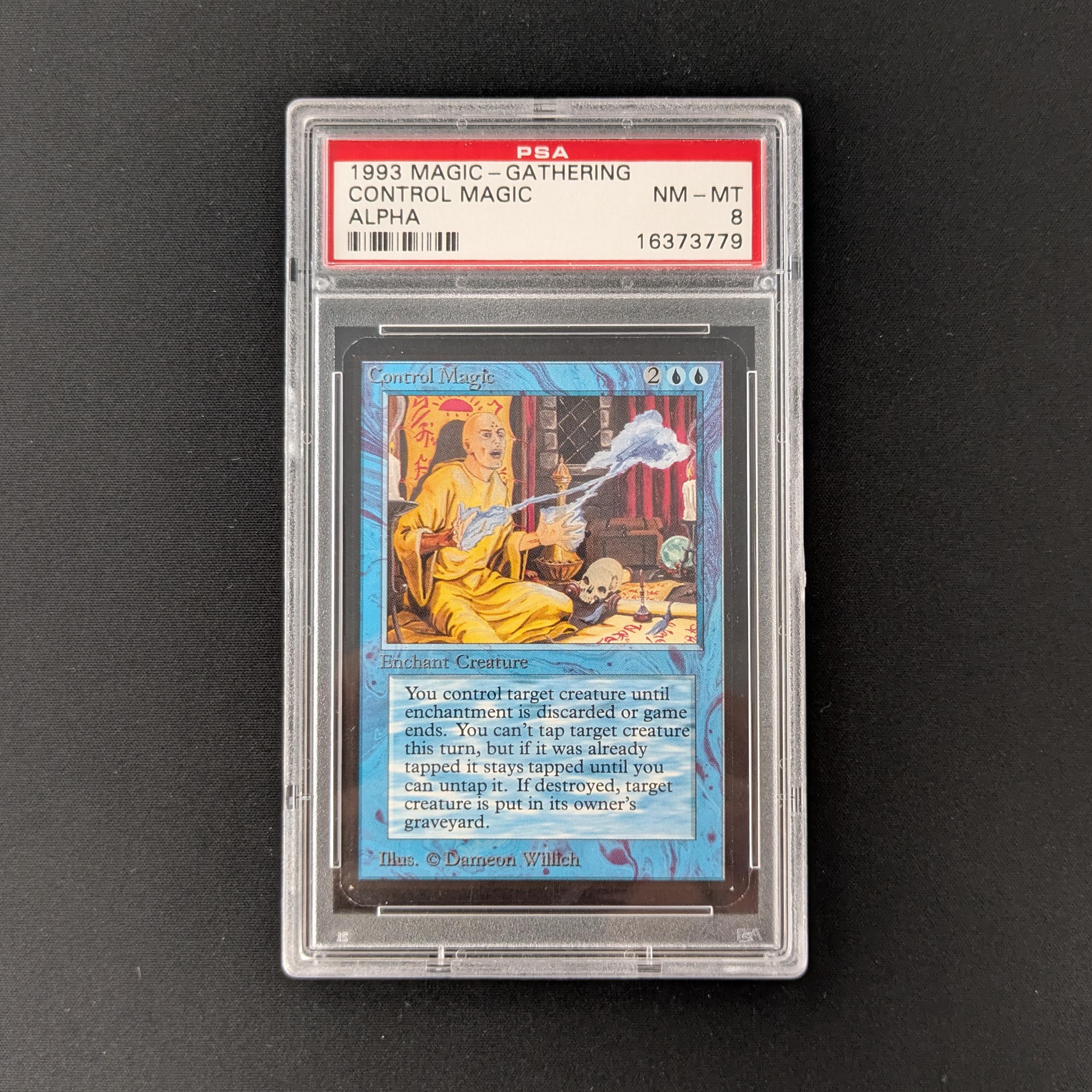 MTG Singles - Control Magic - Alpha - PSA 8 - 27276