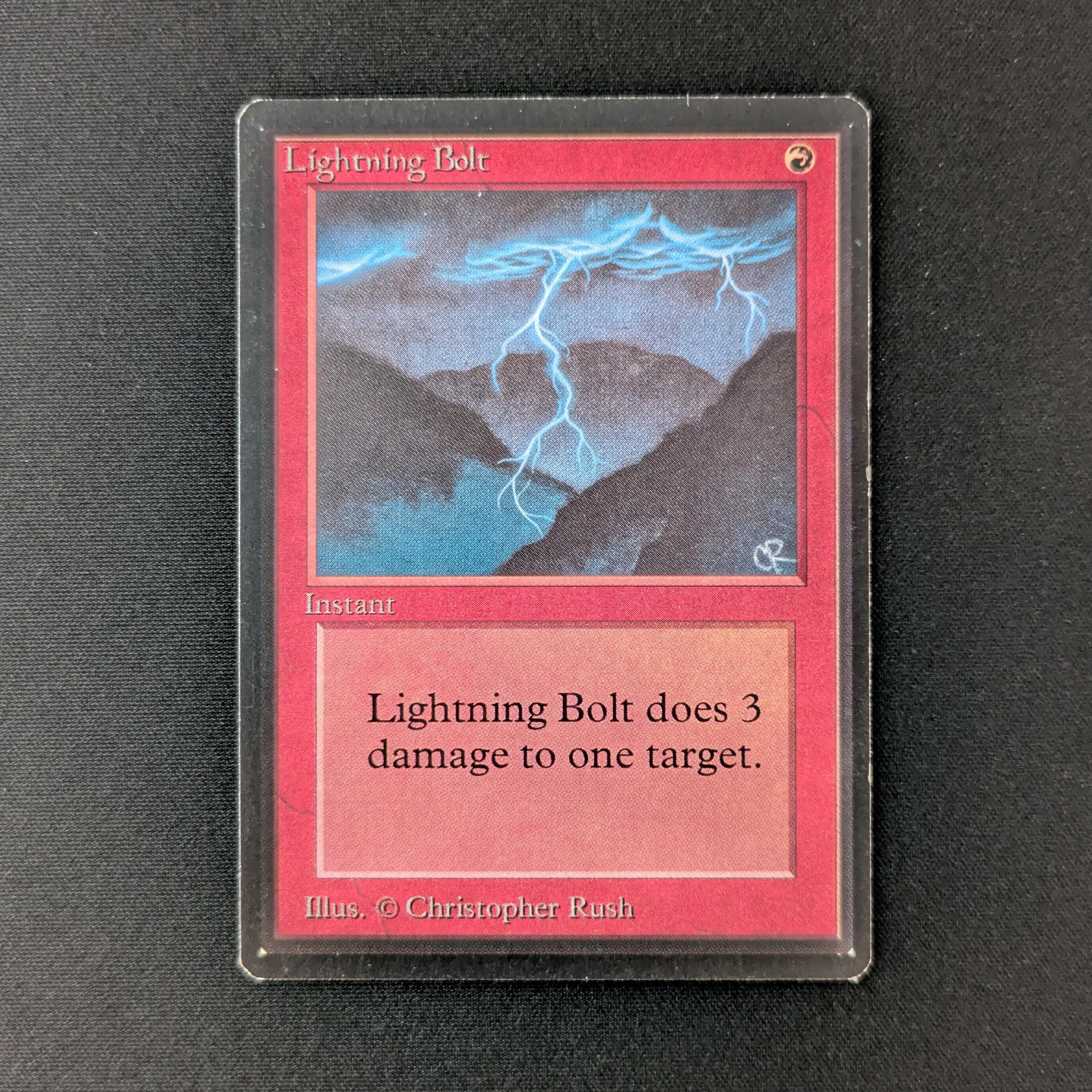 MTG Singles - Lightning Bolt - Beta - GD - 27363