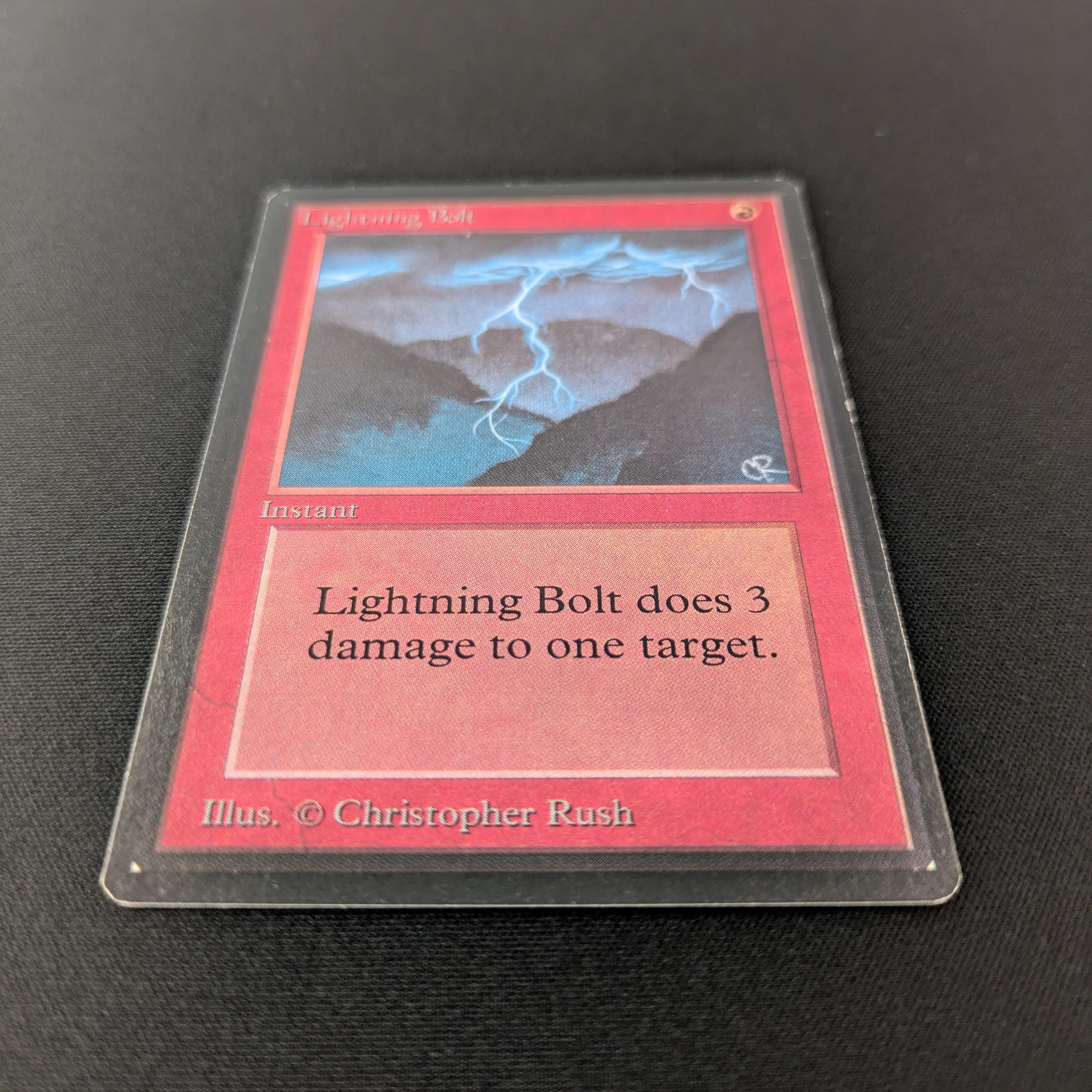 MTG Singles - Lightning Bolt - Beta - 