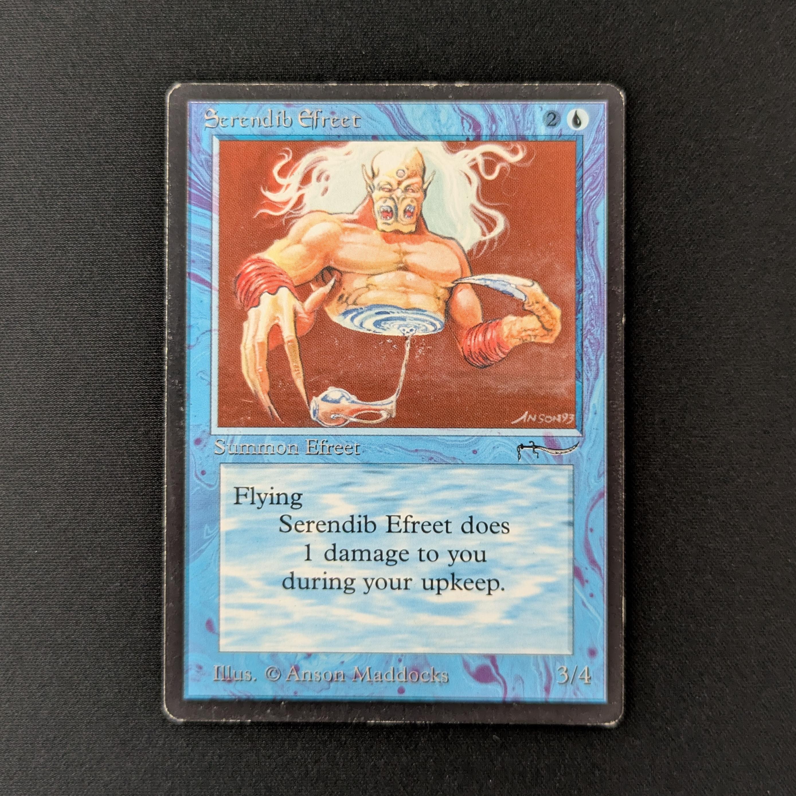 MTG Singles - Serendib Efreet - Arabian Nights - PL - INKED - 27371