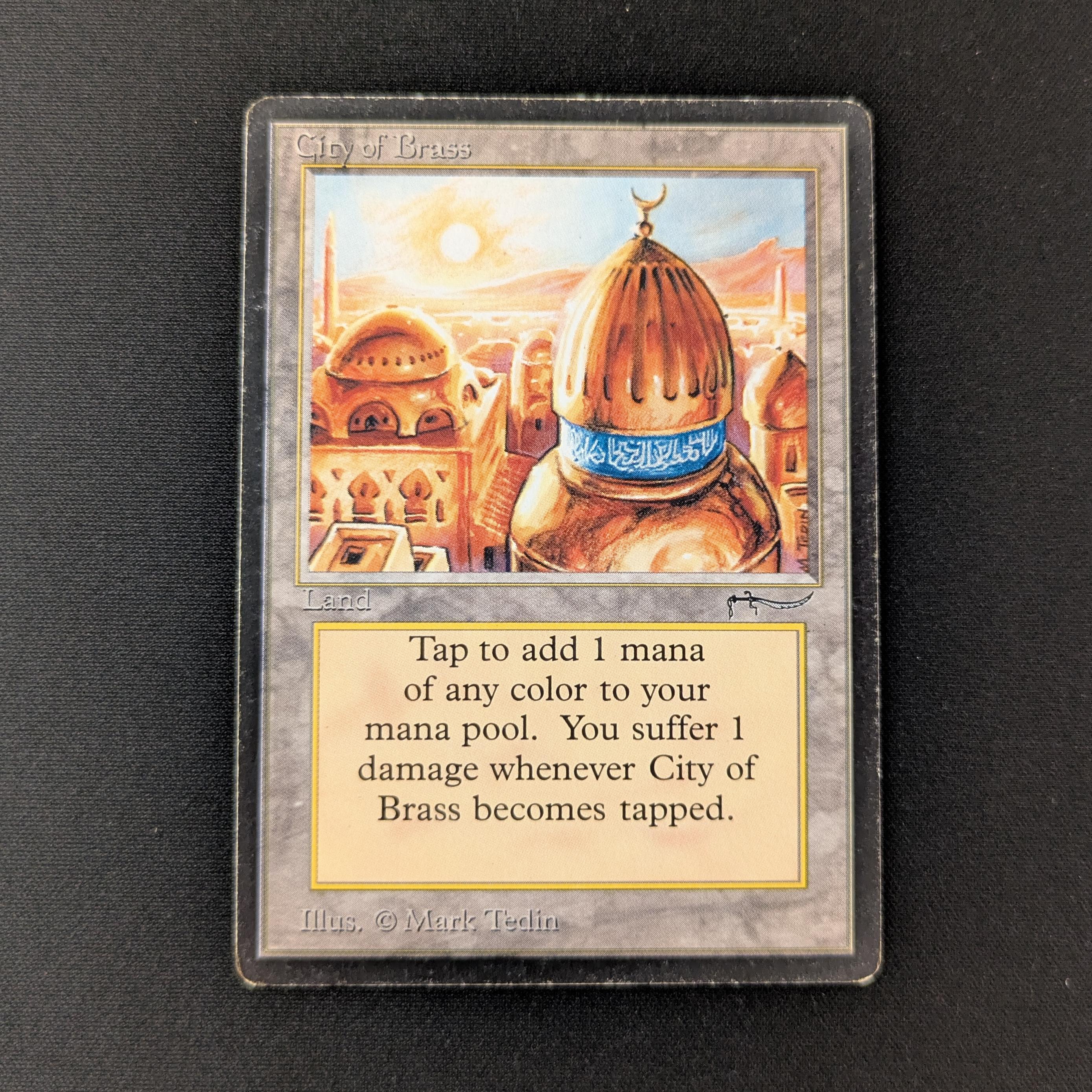 MTG Singles - City of Brass - Arabian Nights - PL - INKED - 27381
