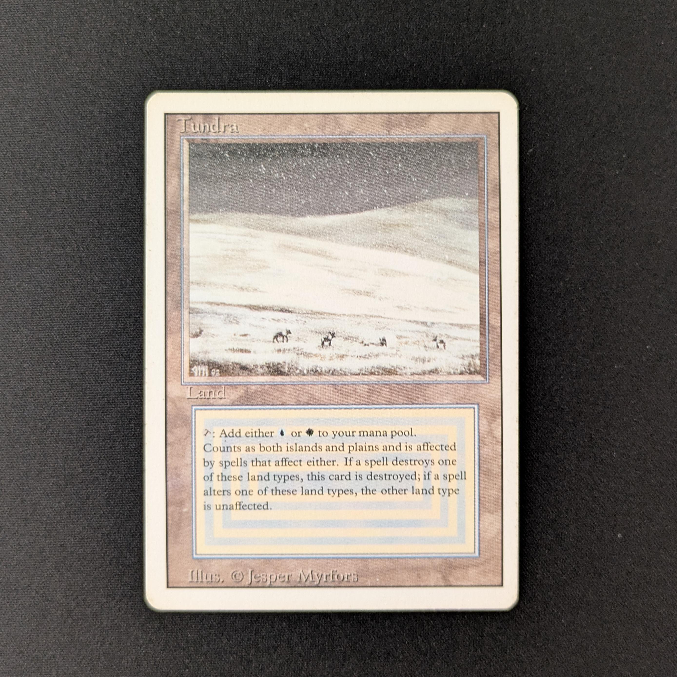 MTG Singles - Tundra - Revised - LP - 27424