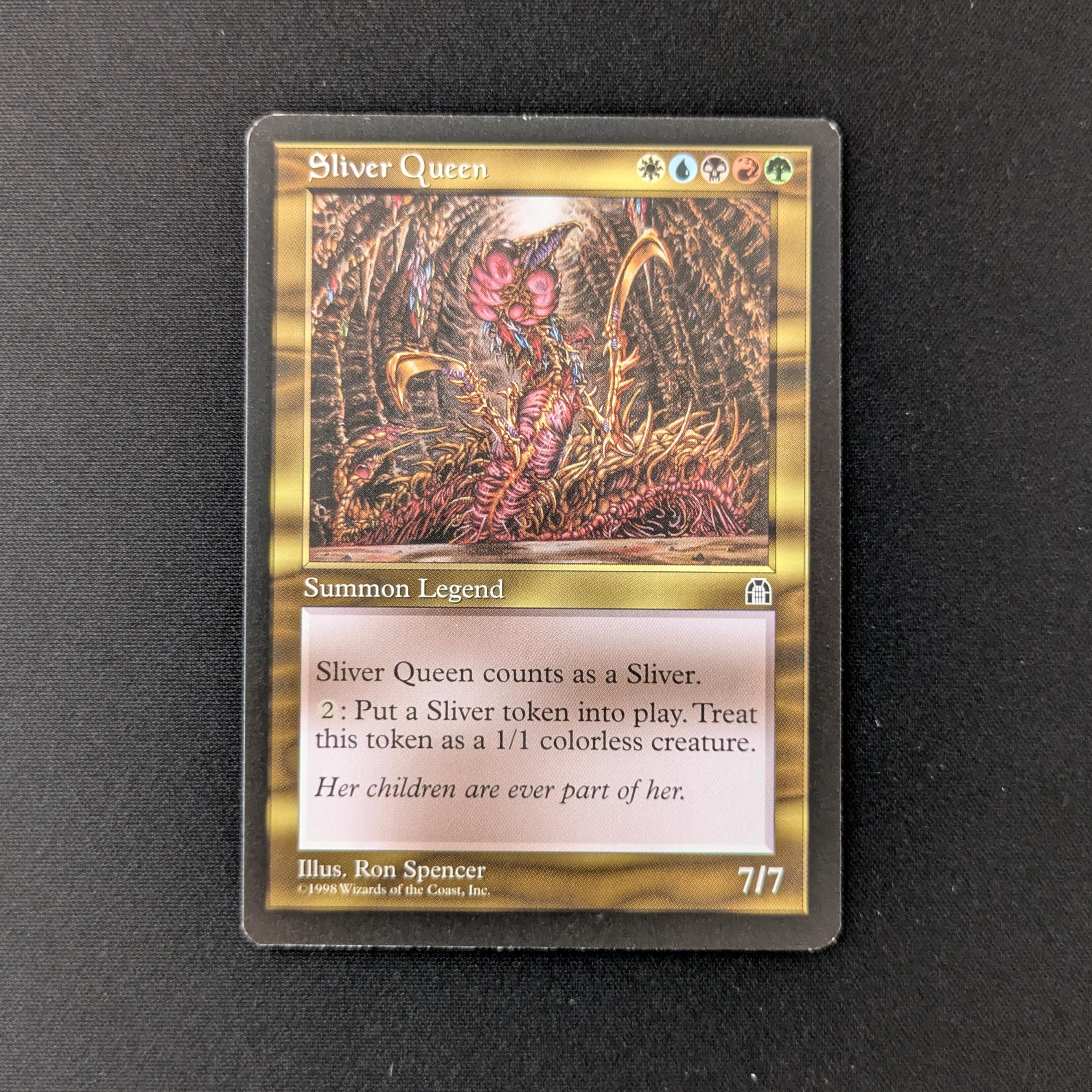 MTG Singles - Sliver Queen - Stronghold - English - EX - 27428