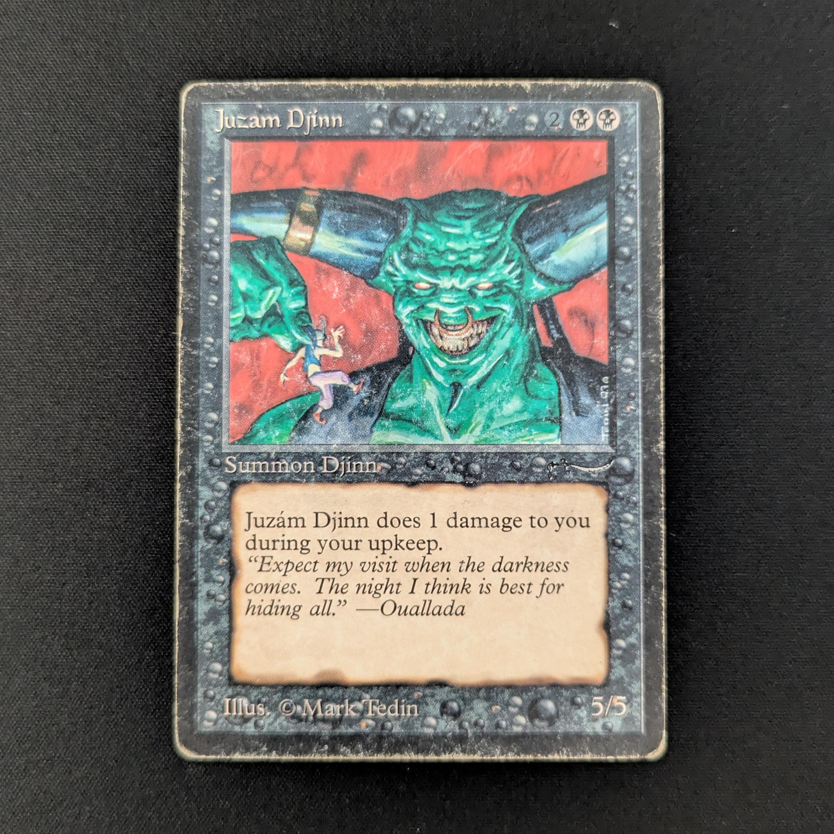 MTG Singles - Juzam Djinn - Arabian Nights - PL - INKED - 27454