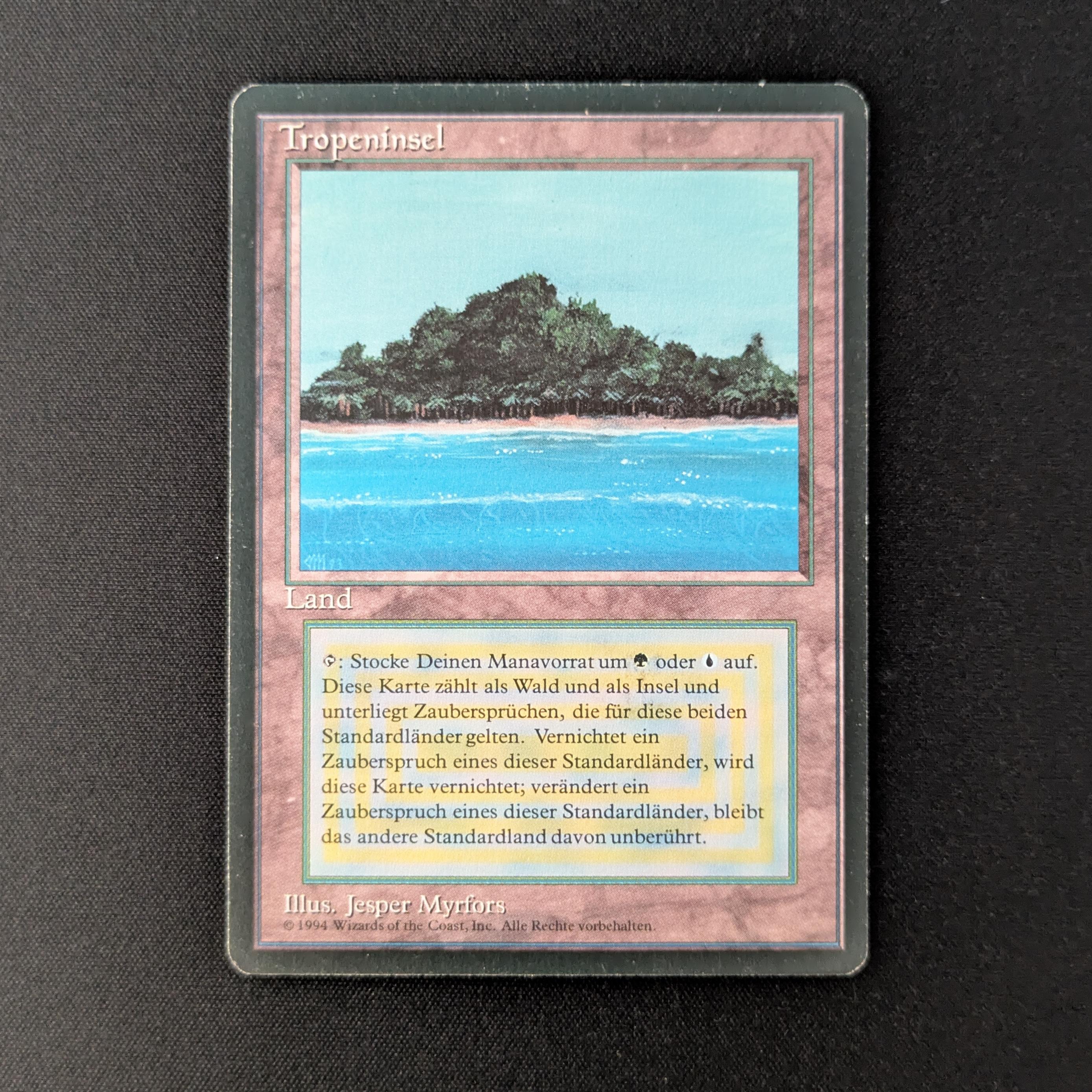 MTG Singles - Bayou - Foreign White Bordered - German - NM - 27139