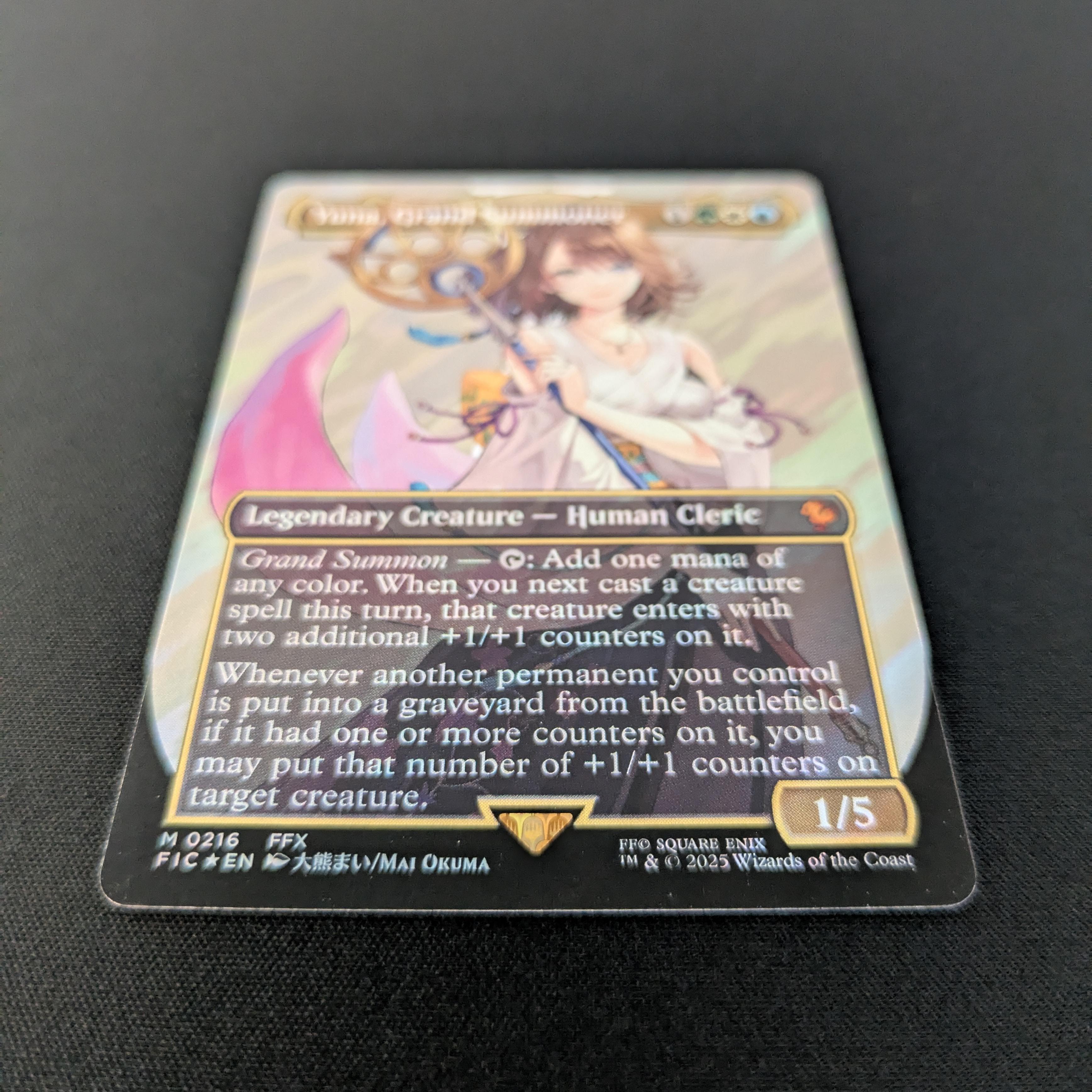 MTG Singles - [FOIL] Yuna, Grand Summoner (Surge Foil) - Commander: Magic: The Gathering - FINAL FANTASY: Extras - NM - 