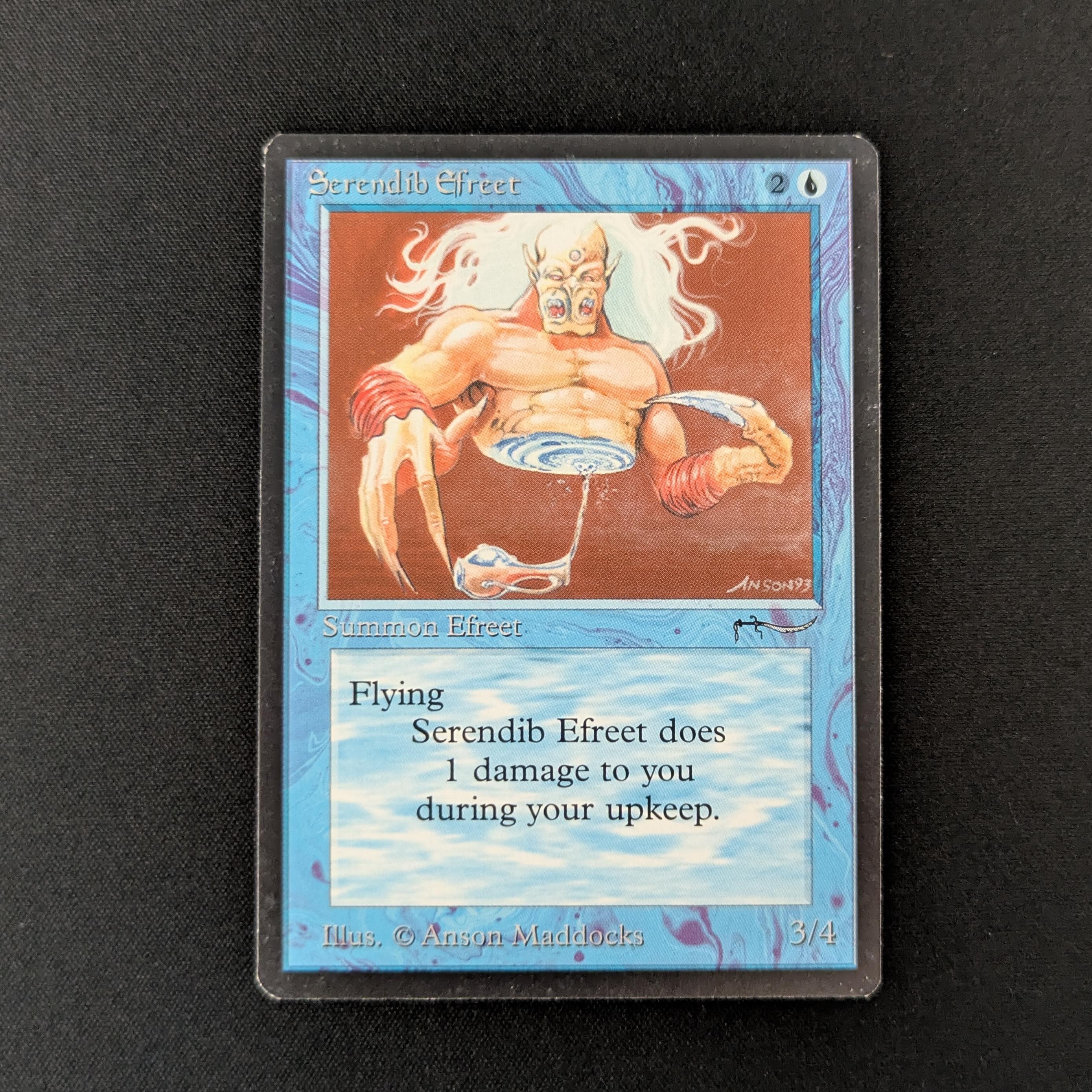 MTG Singles - Serendib Efreet - Arabian Nights - NM - 27584
