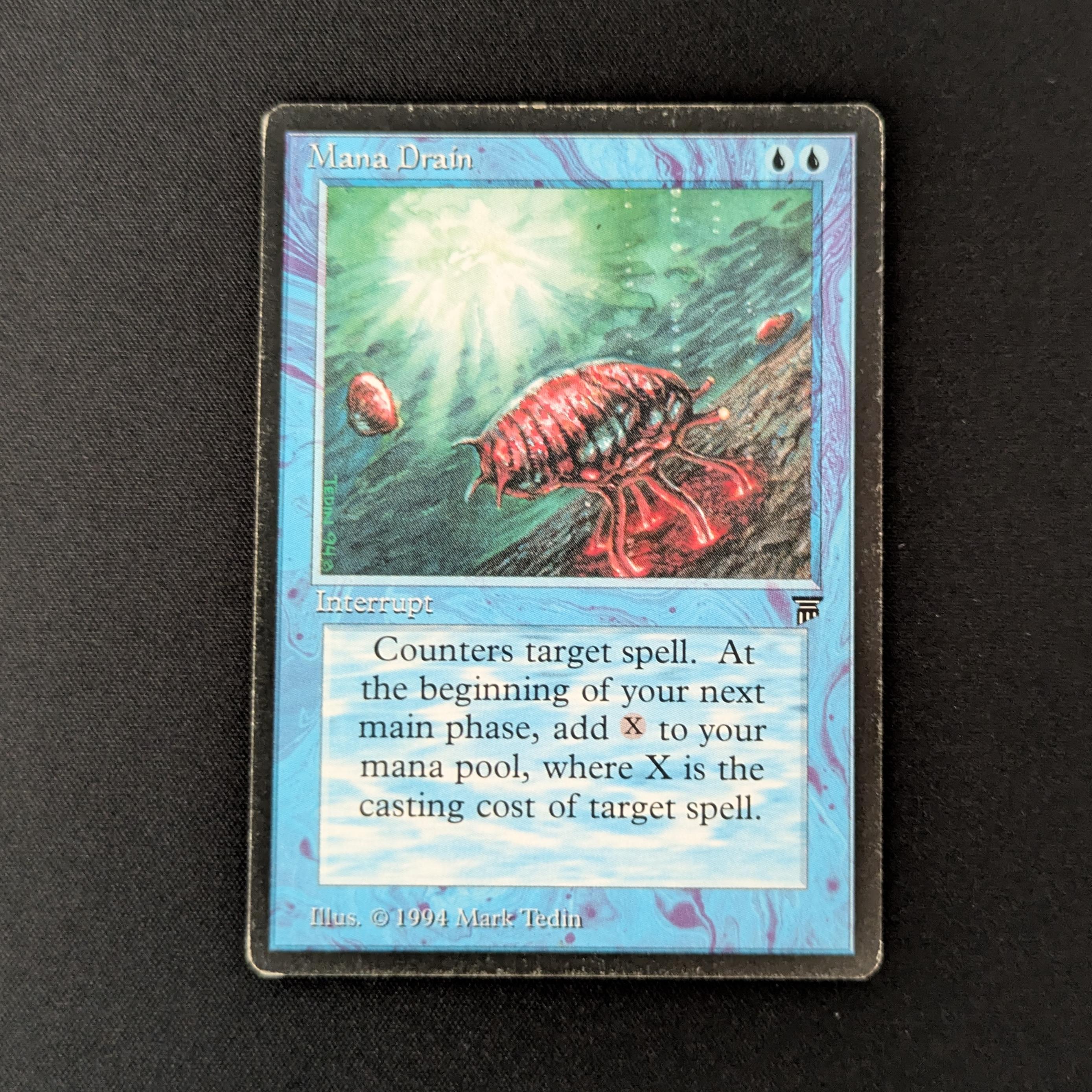 MTG Singles - Mana Drain - Legends - PL - INKED - 27588