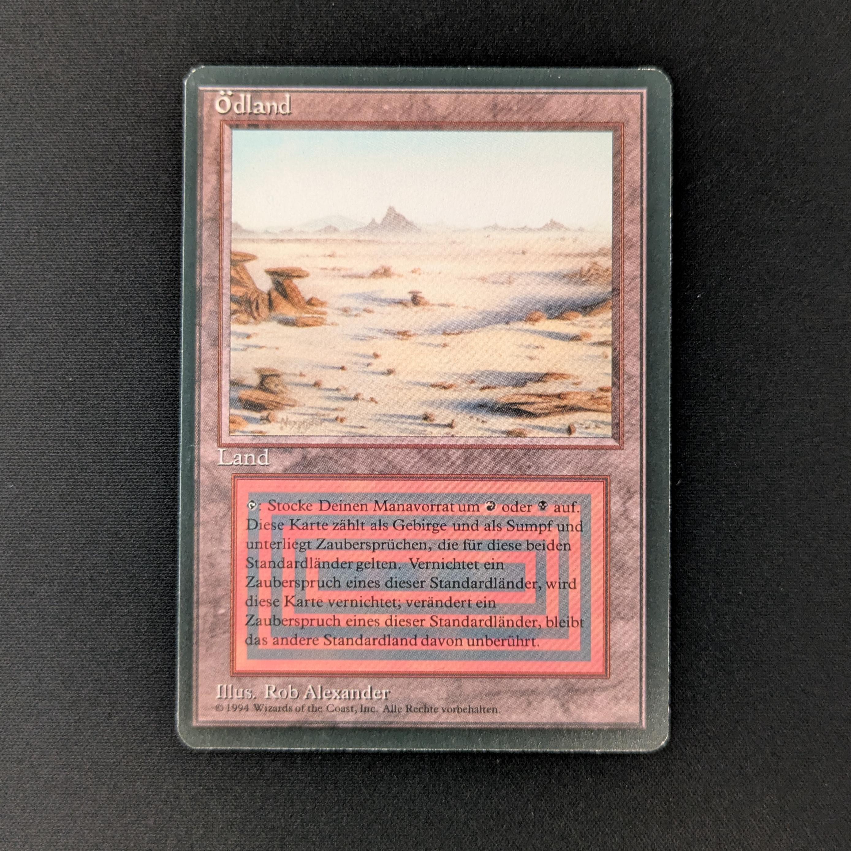 MTG Singles - Badlands - Foreign Black Bordered - German - NM - 27687