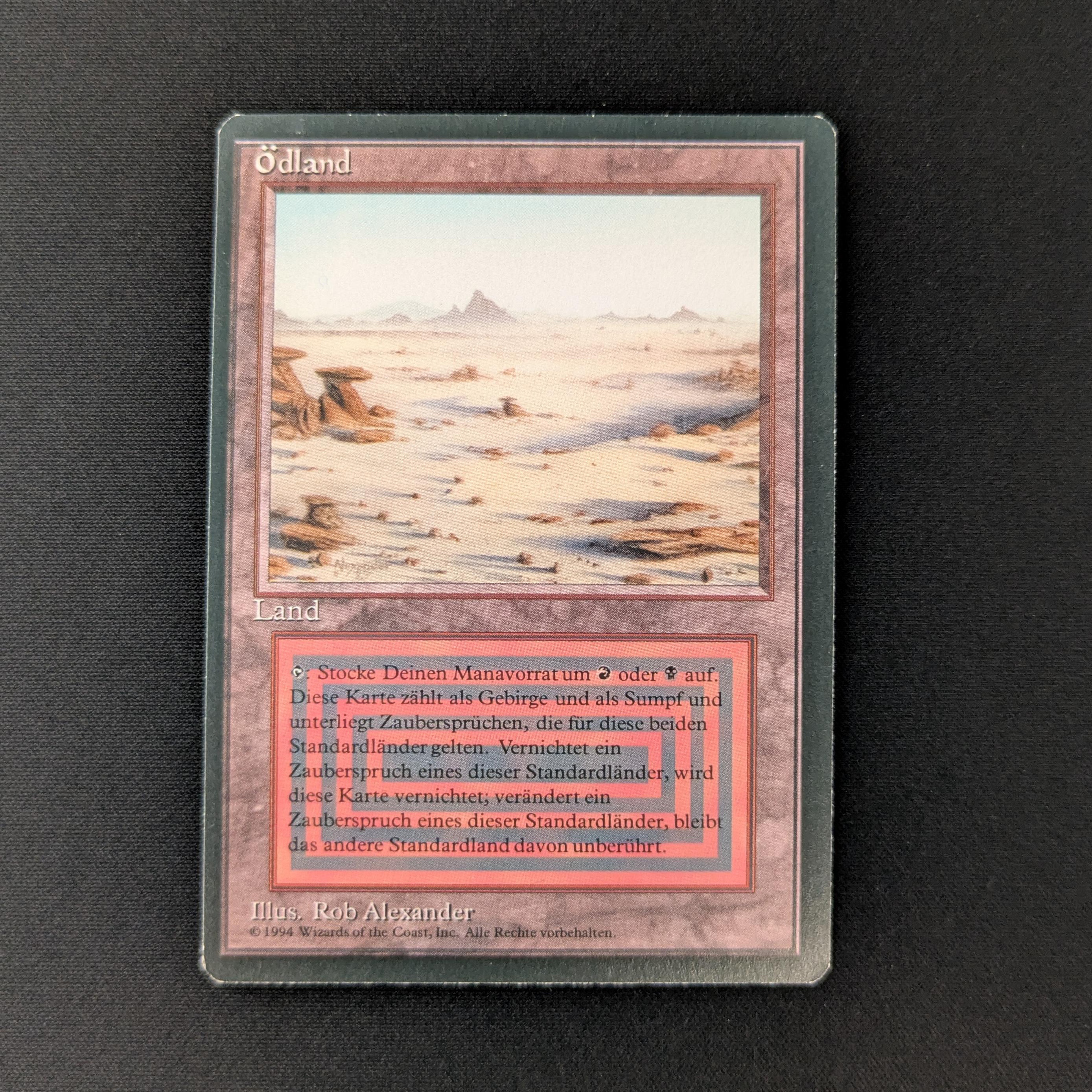 MTG Singles - Badlands - Foreign Black Bordered - German - EX - 27688