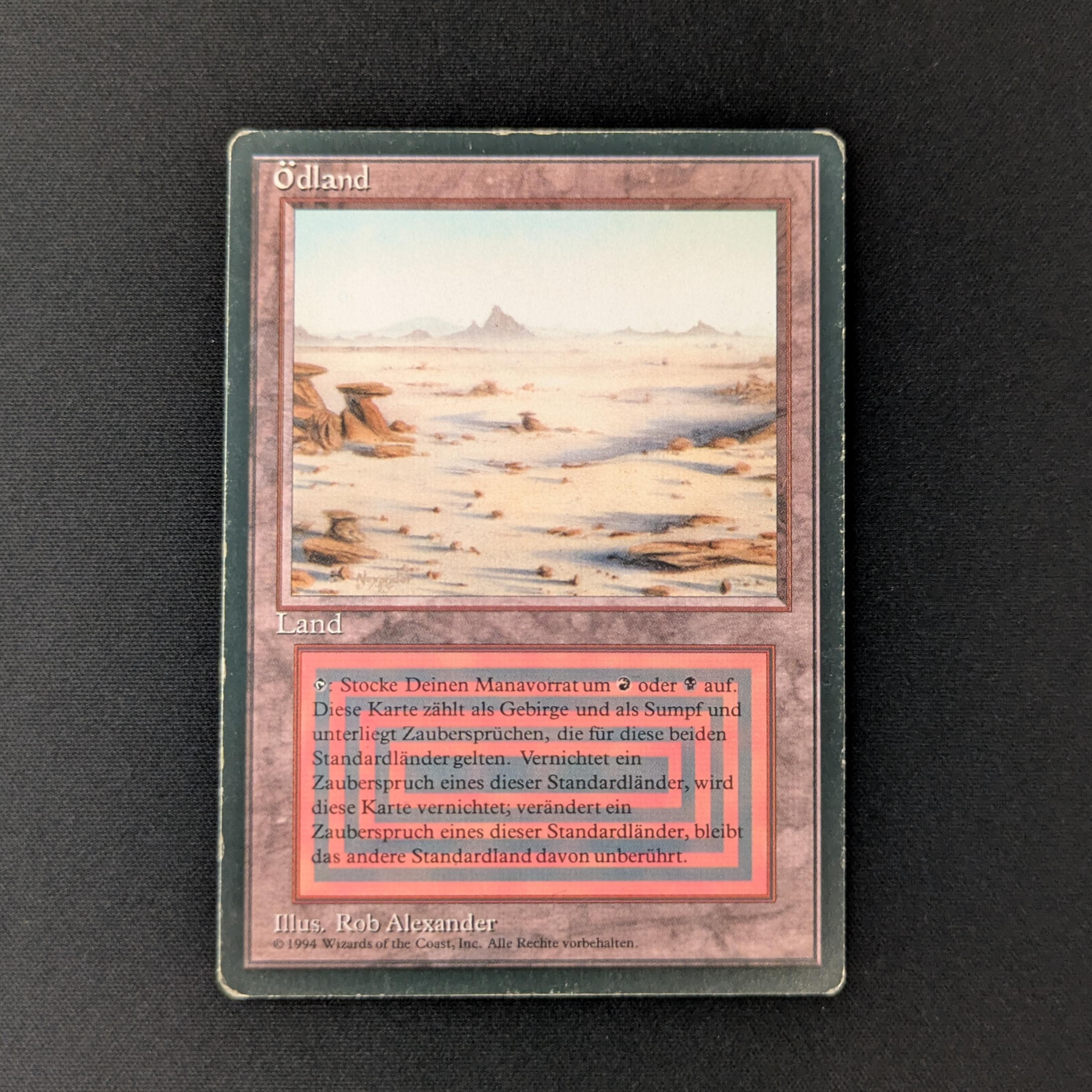 MTG Singles - Badlands - Foreign Black Bordered - German - PL - 27691