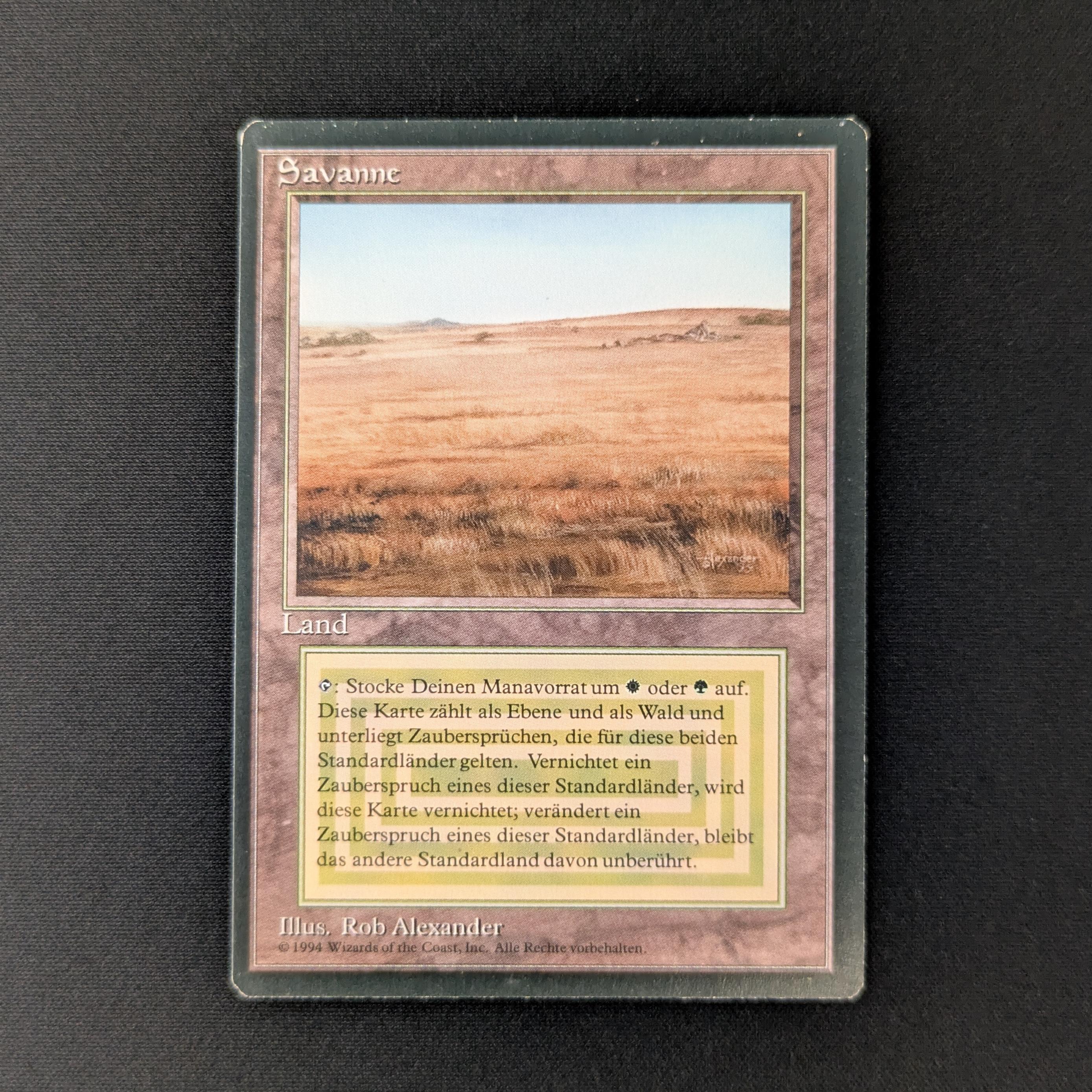MTG Singles - Savannah - Foreign Black Bordered - German - GD - 27703
