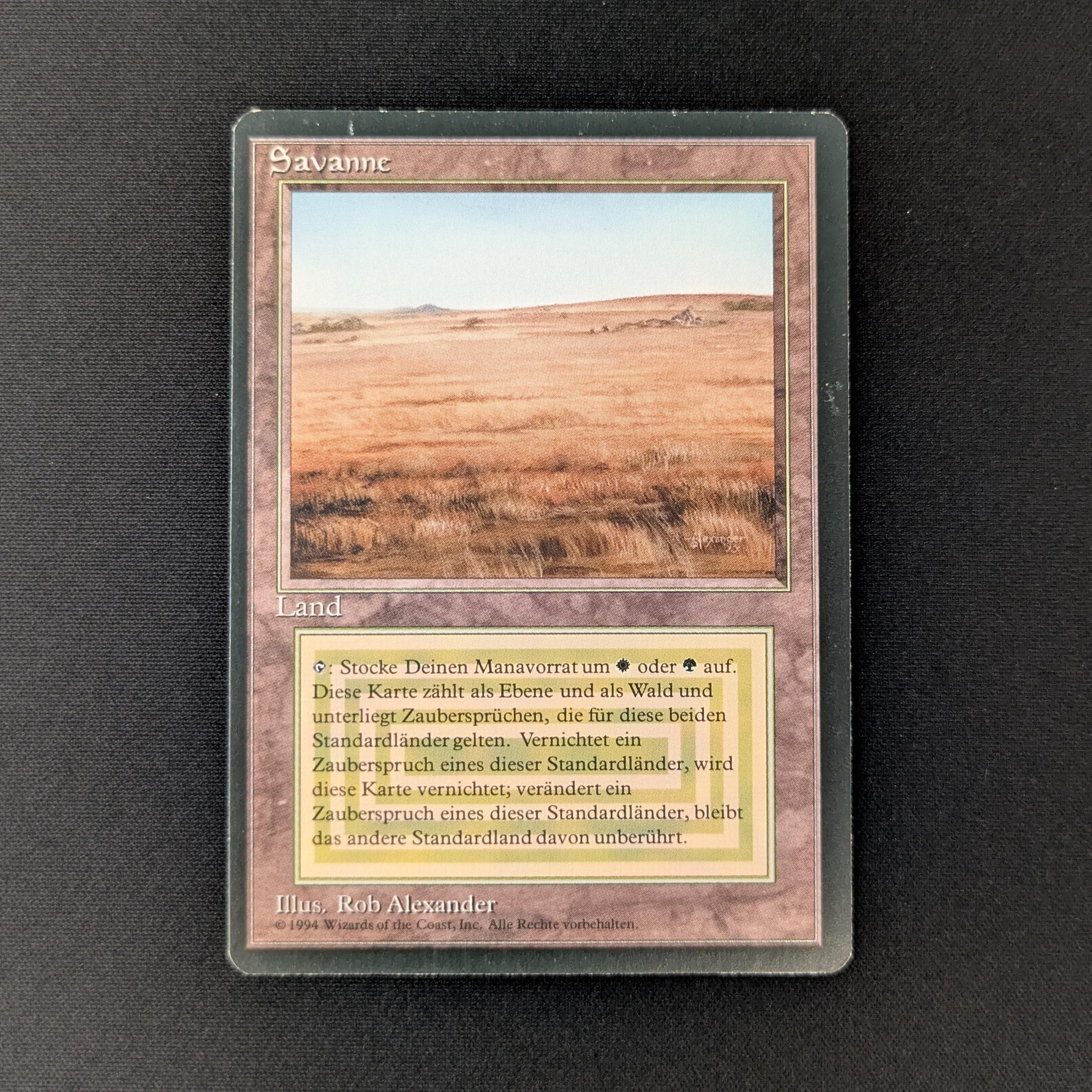 MTG Singles - Savannah - Foreign Black Bordered - German - GD - 27704