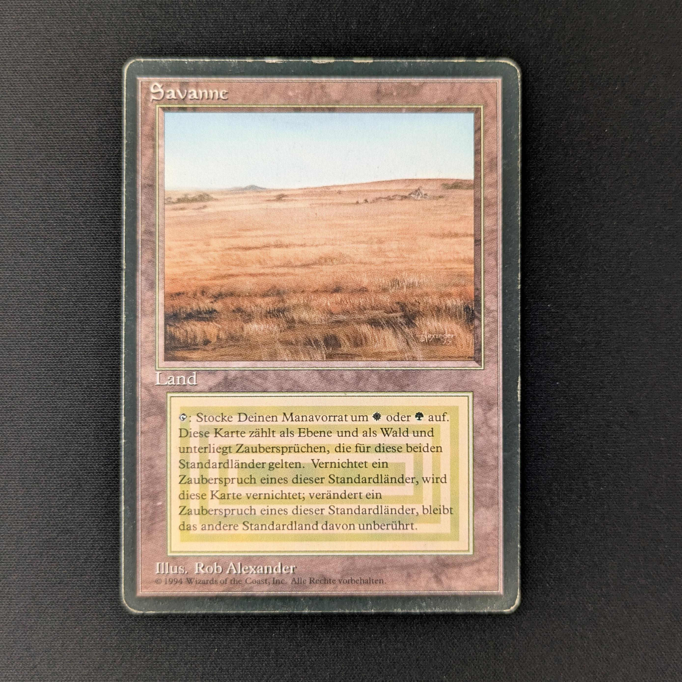 MTG Singles - Savannah - Foreign Black Bordered - German - PL - 27705