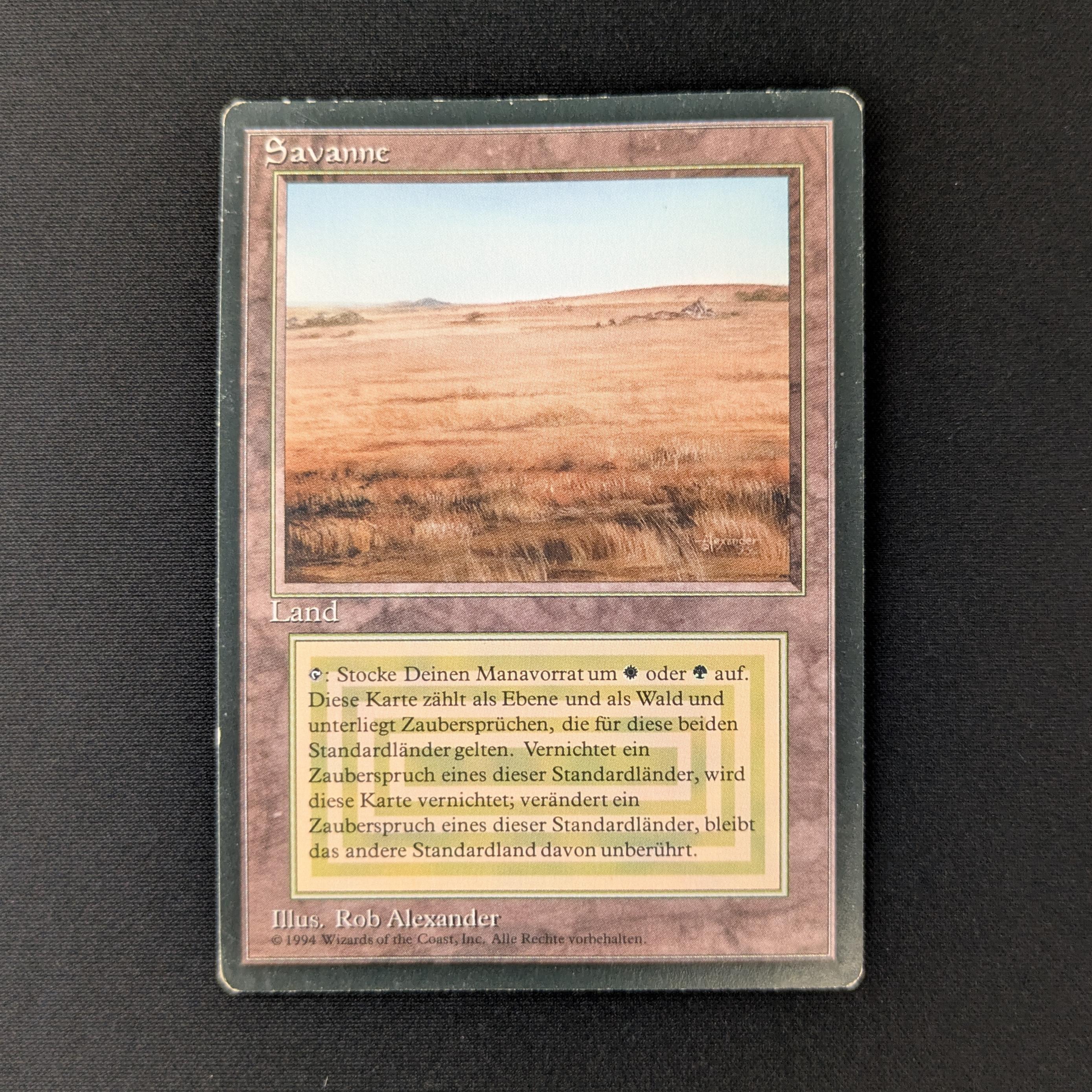 MTG Singles - Savannah - Foreign Black Bordered - German - PO - 27706