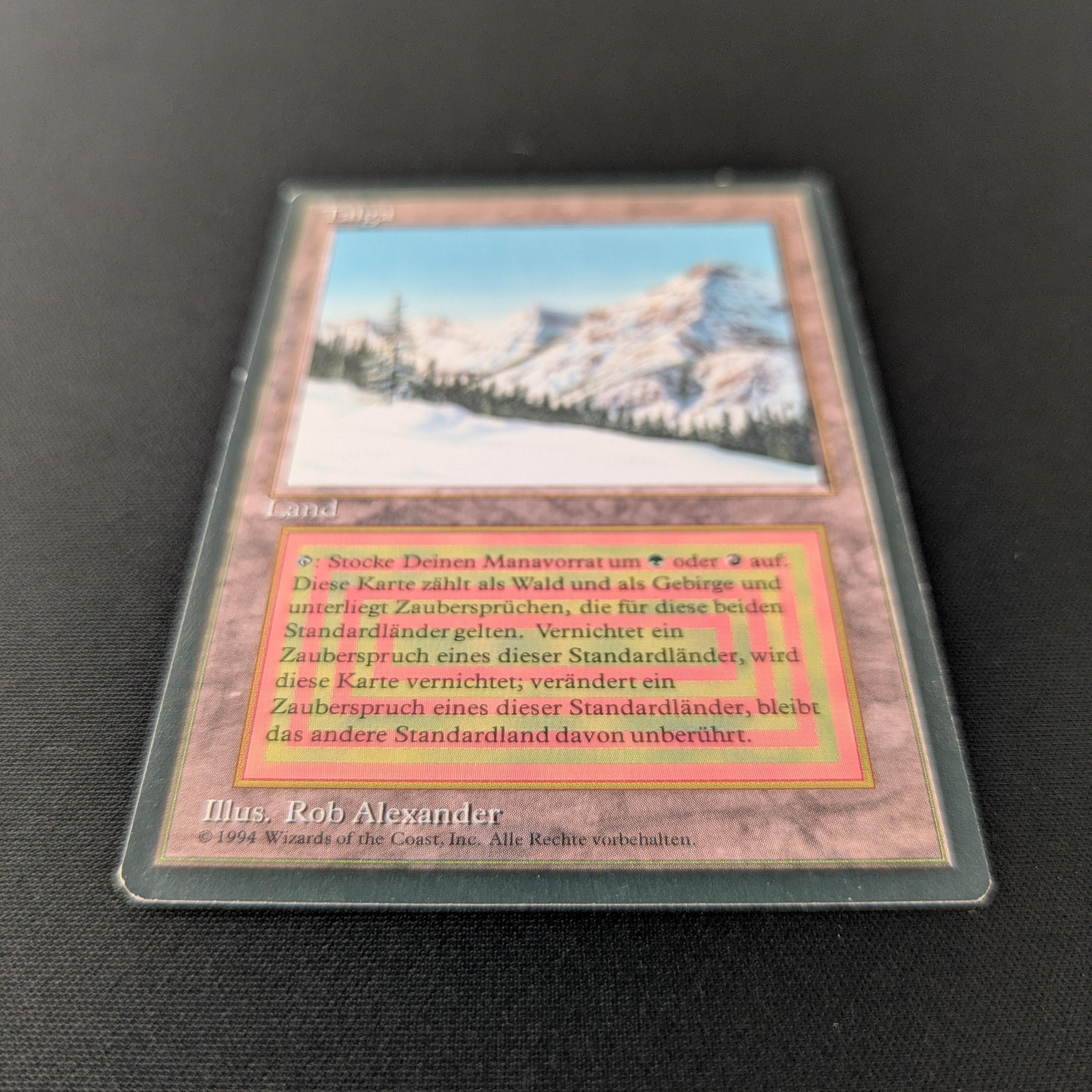 MTG Singles - Taiga - Foreign Black Bordered - 