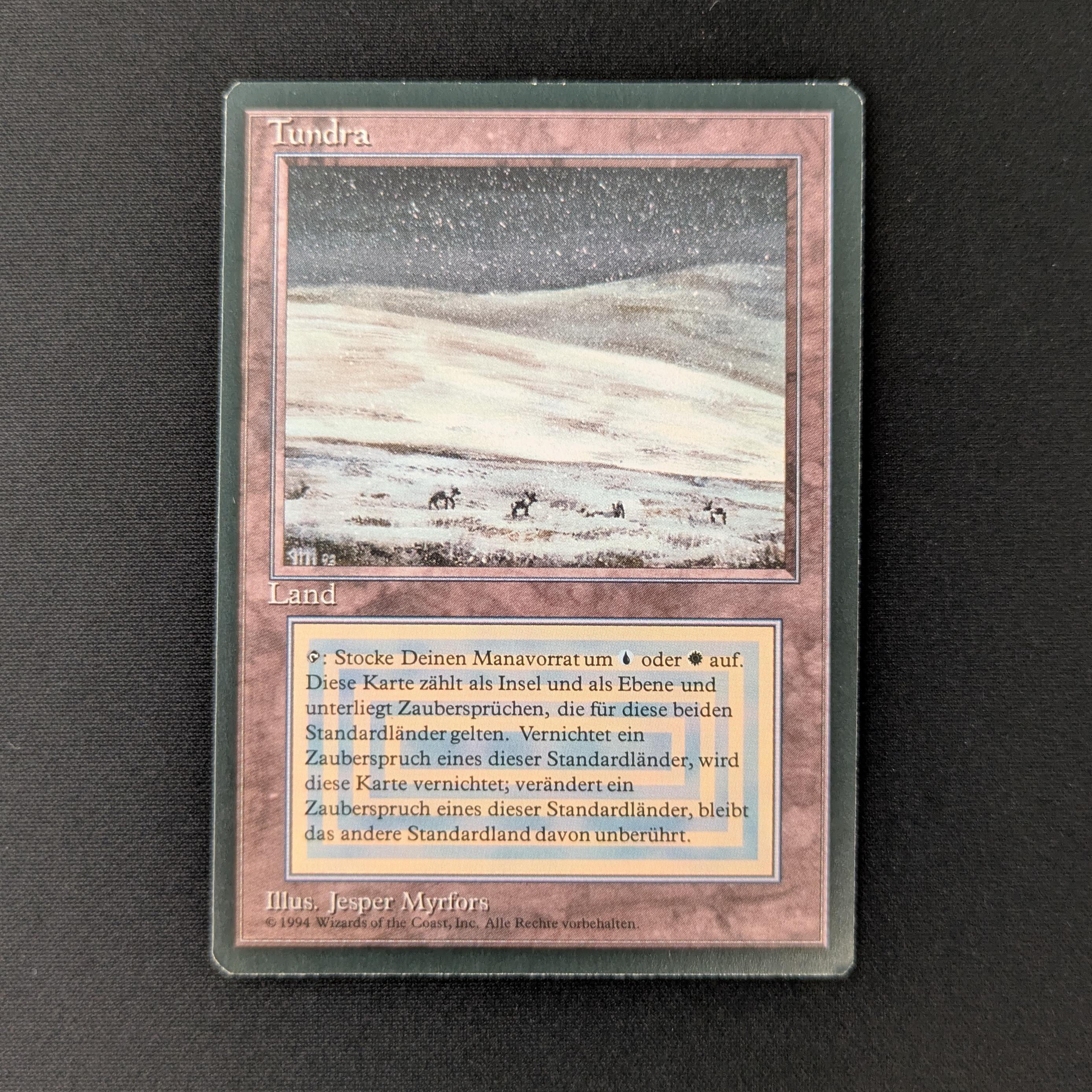 MTG Singles - Tundra - Foreign Black Bordered - 