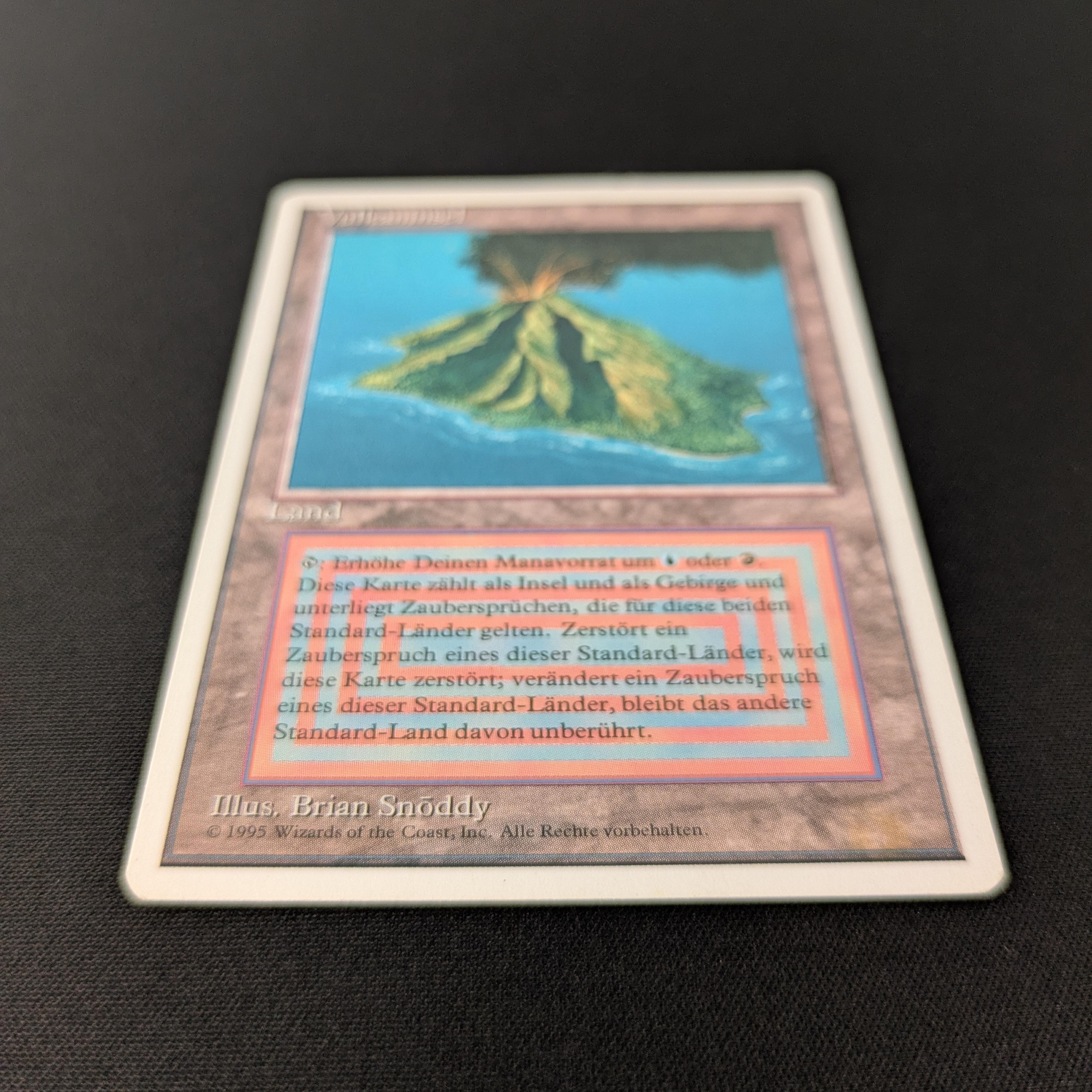 MTG Singles - Volcanic Island - Foreign White Bordered - 
