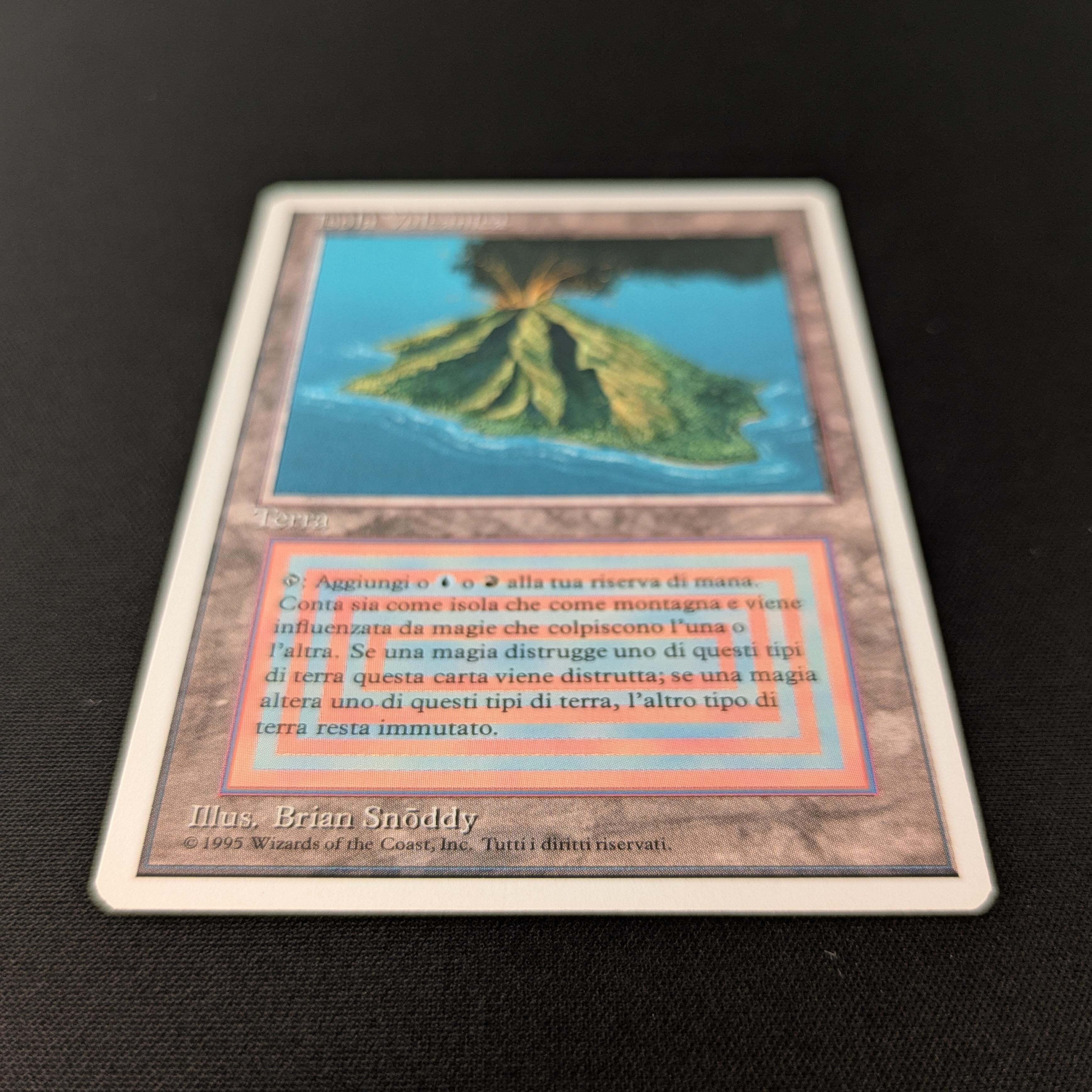 MTG Singles - Volcanic Island - Foreign White Bordered - 