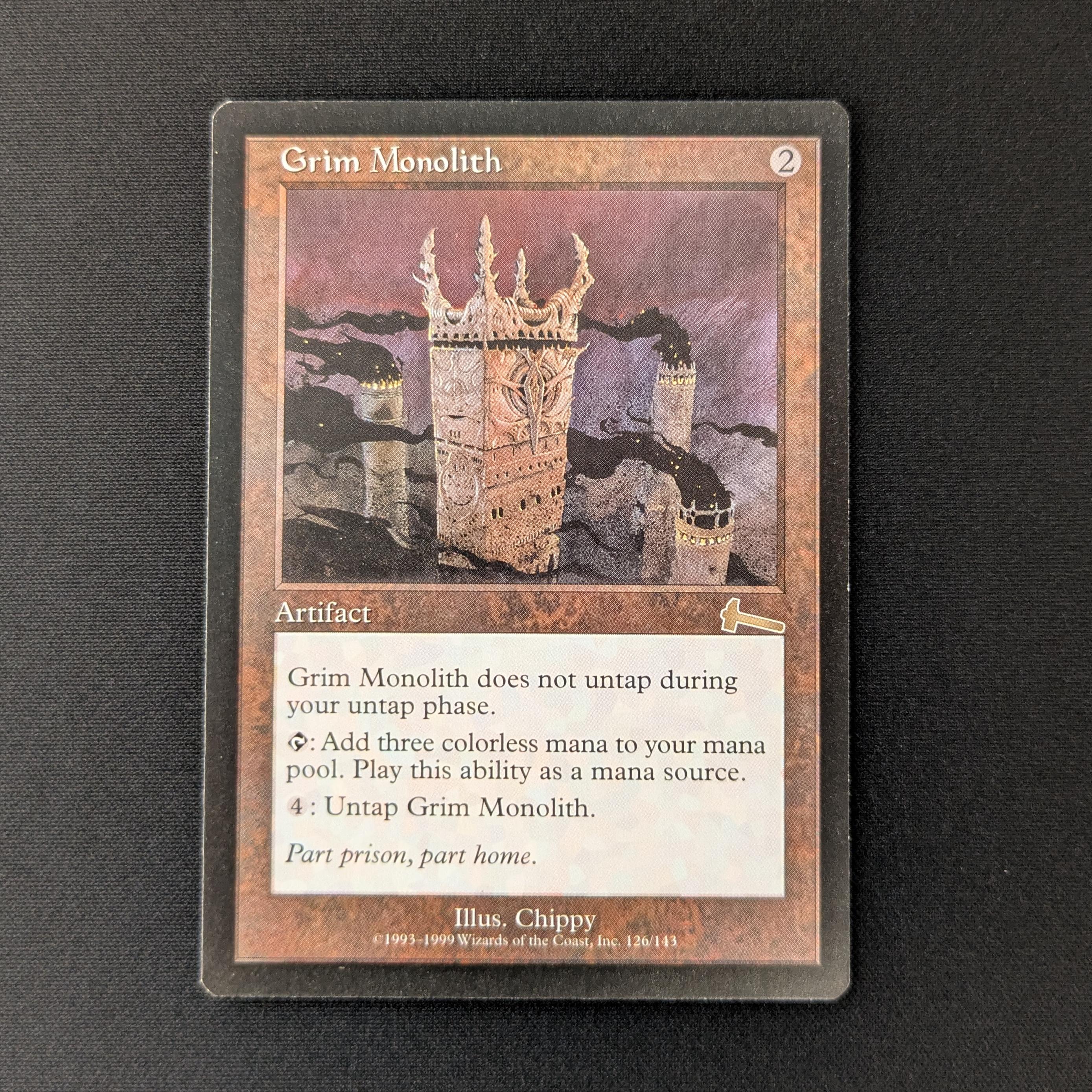 MTG Singles - Grim Monolith - Urza's Legacy - English - NM - 27749