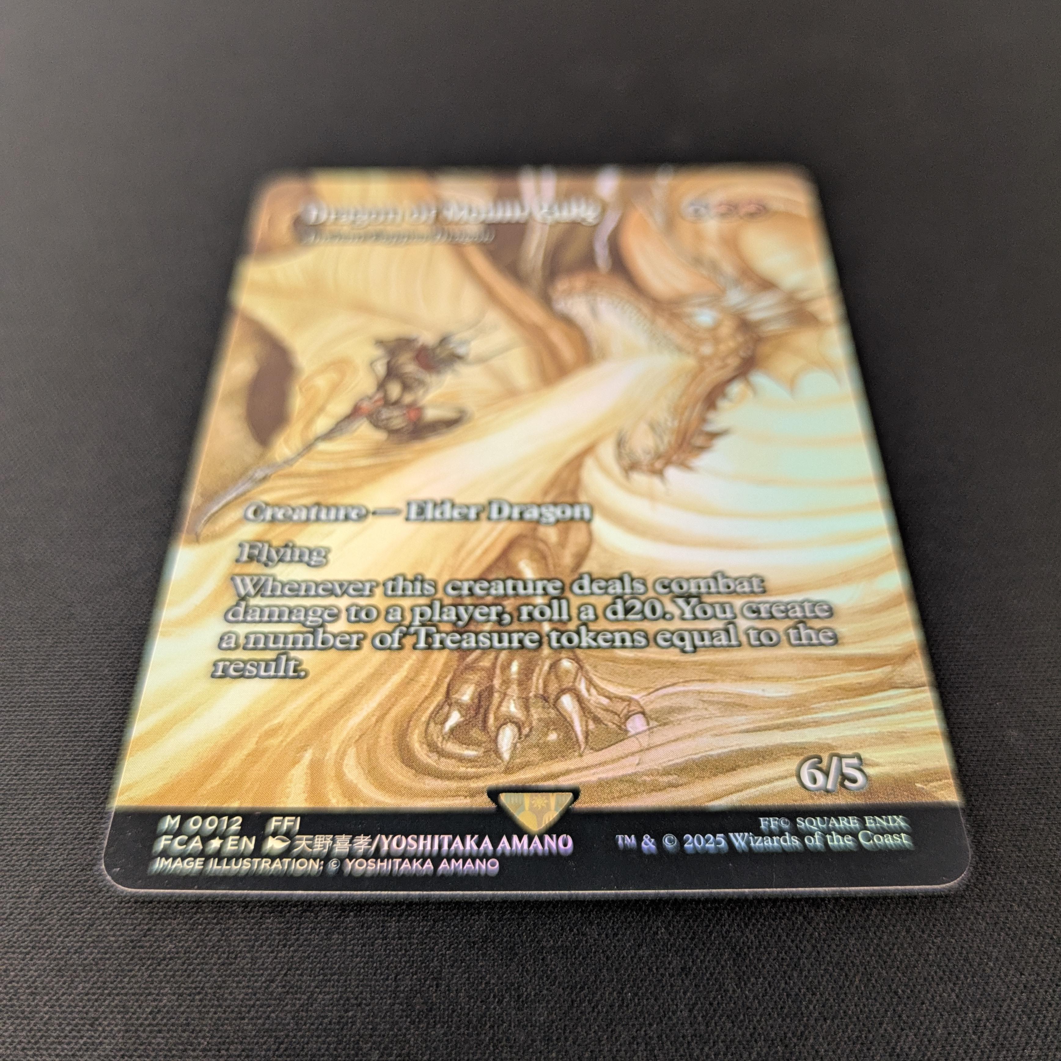 MTG Singles - [FOIL] Ancient Copper Dragon - Magic: The Gathering - FINAL FANTASY Through the Ages - NM - 