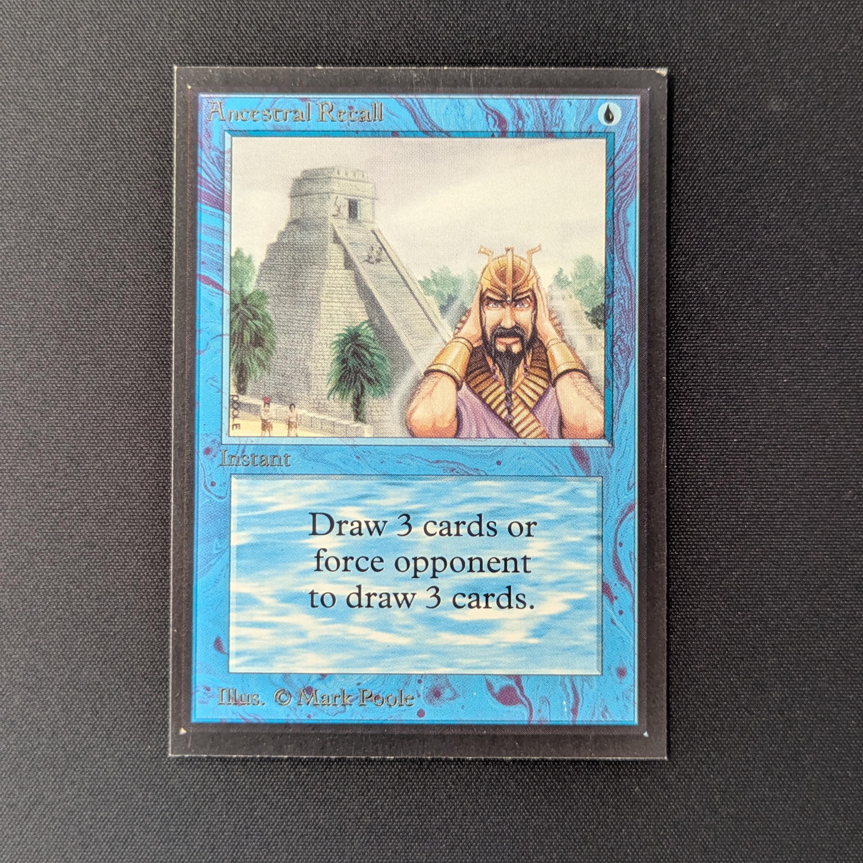 MTG Singles - Ancestral Recall - Collectors' Edition - EX - 27820