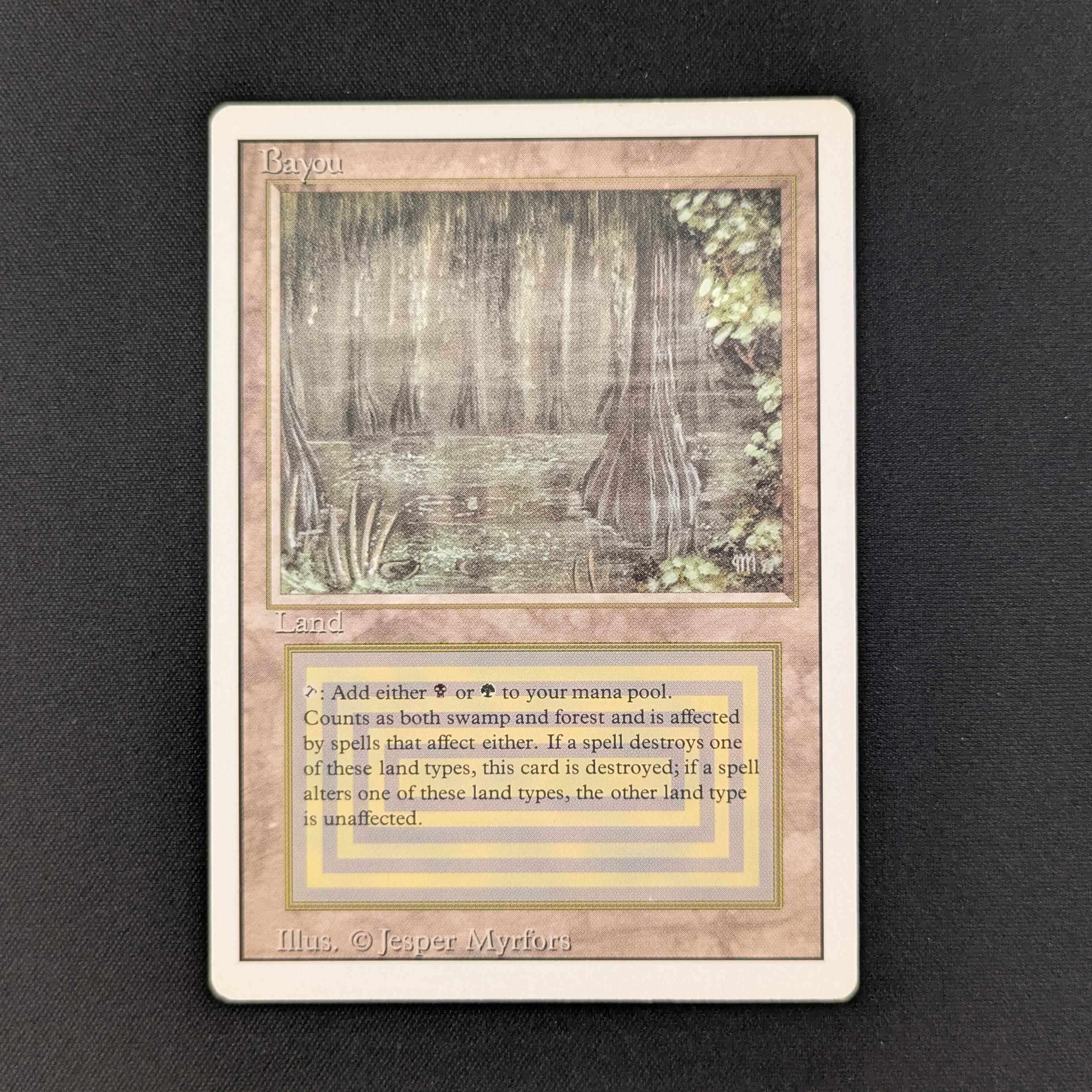 MTG Singles - Bayou - Revised - EX - 27826