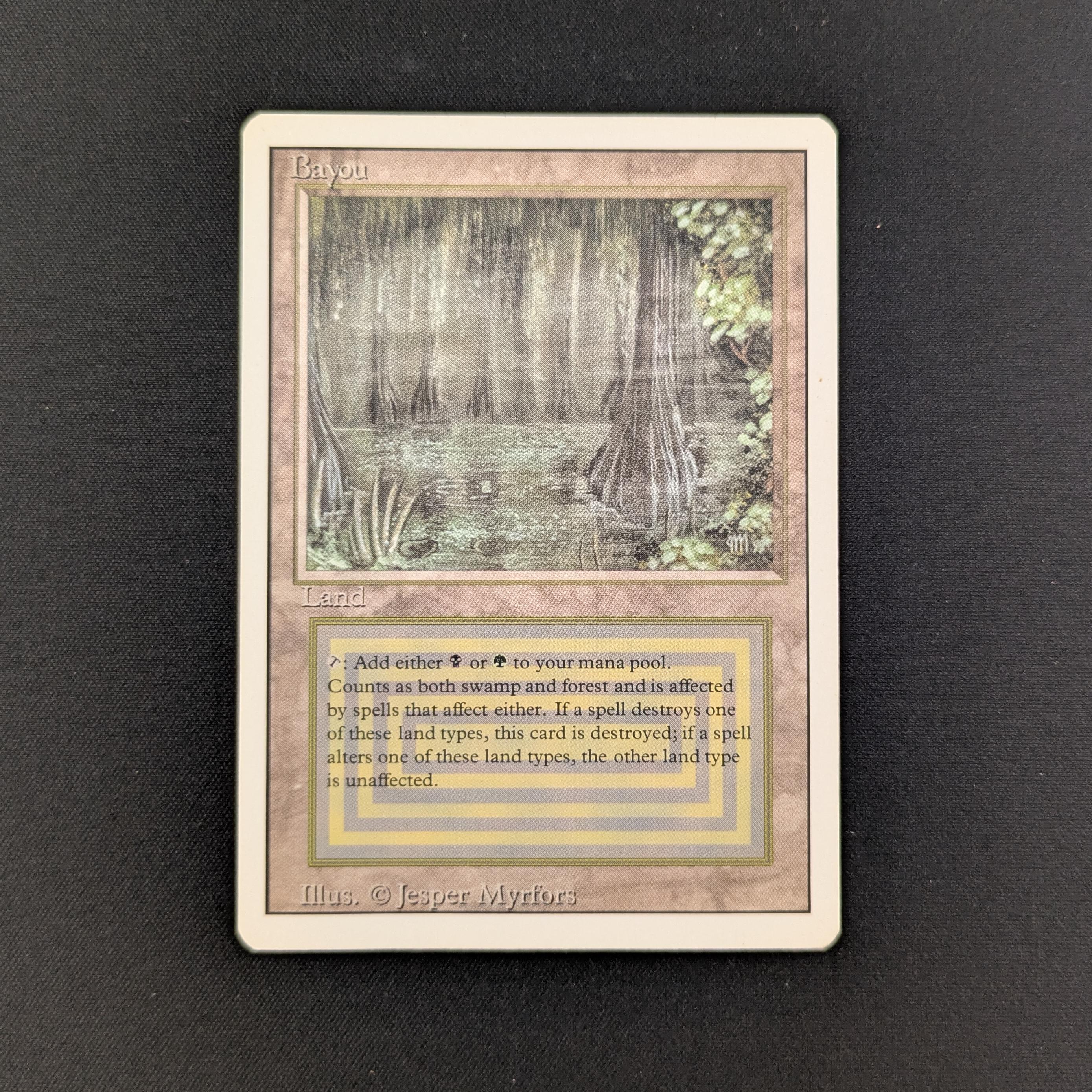 MTG Singles - Bayou - Revised - PL - 27828