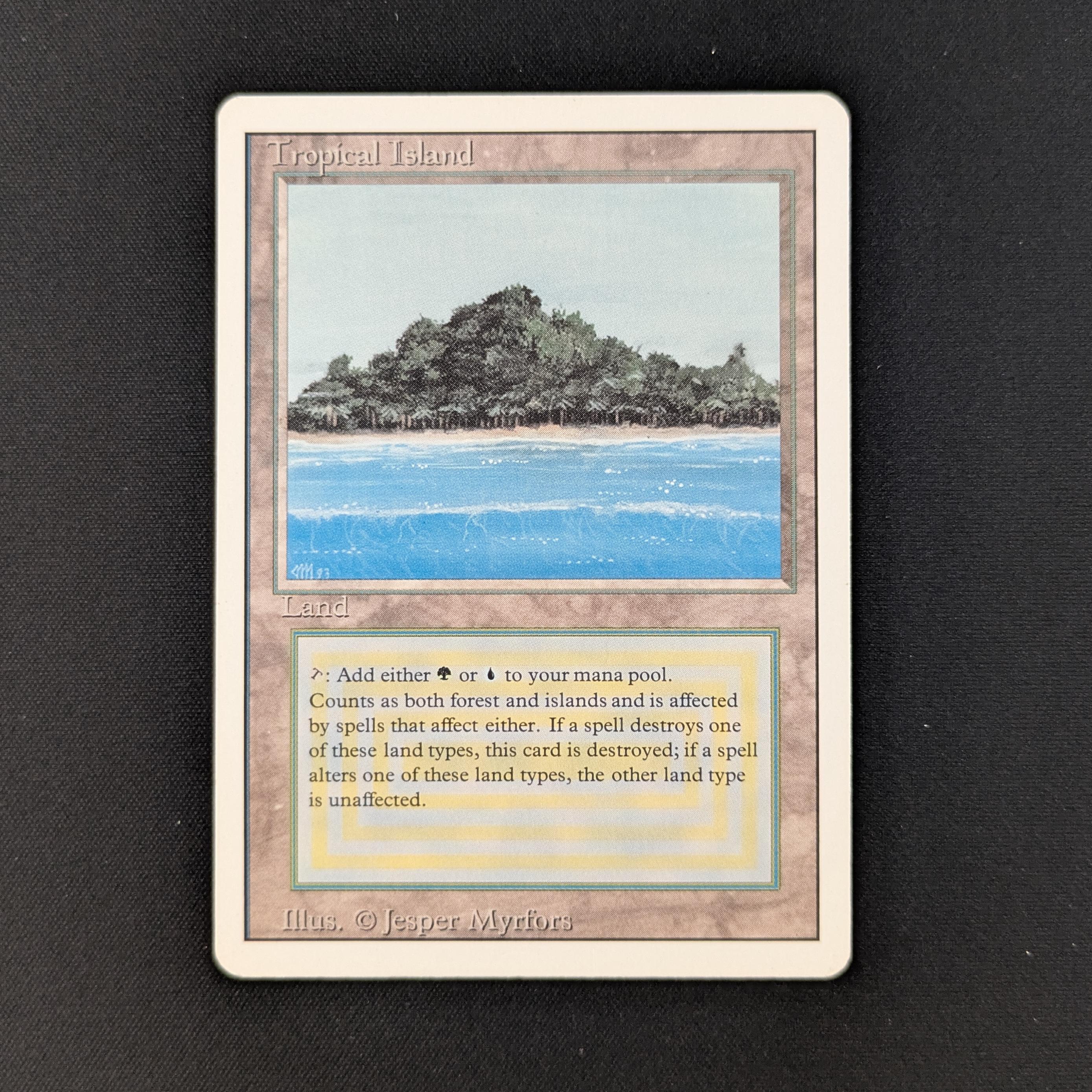 MTG Singles - Tropical Island - Revised - GD - 27836