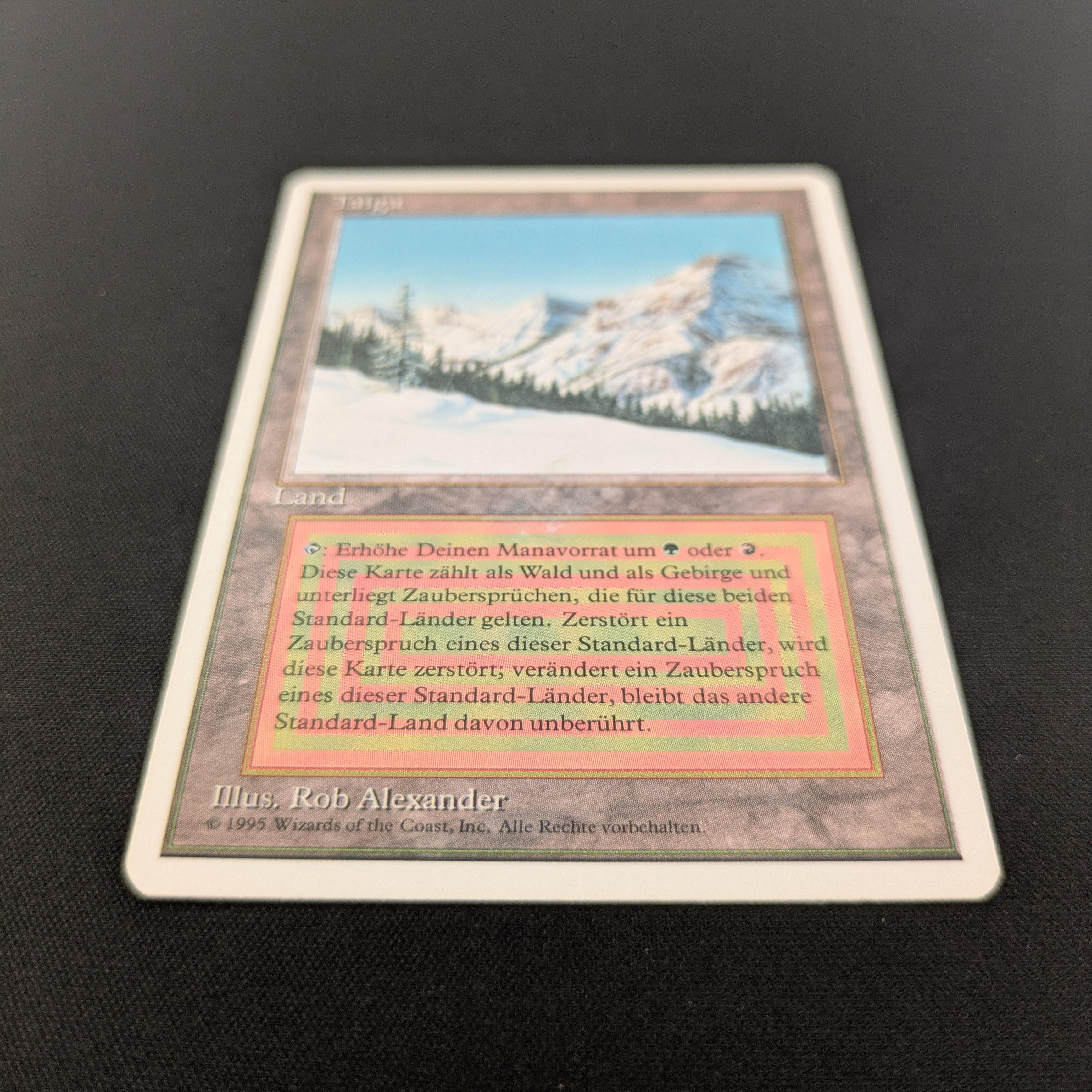 MTG Singles - Taiga - Foreign White Bordered - 