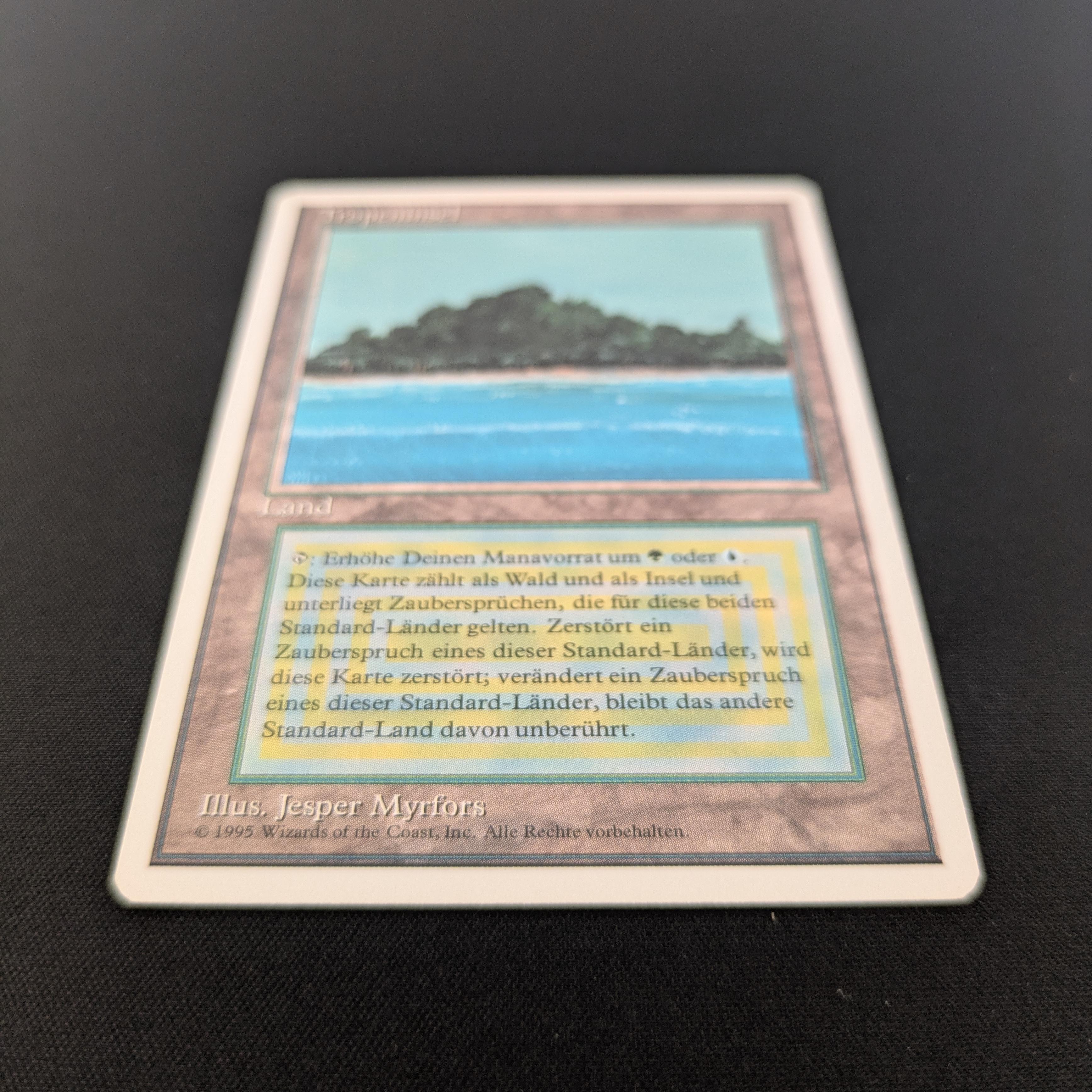 MTG Singles - Tropical Island - Foreign White Bordered - 