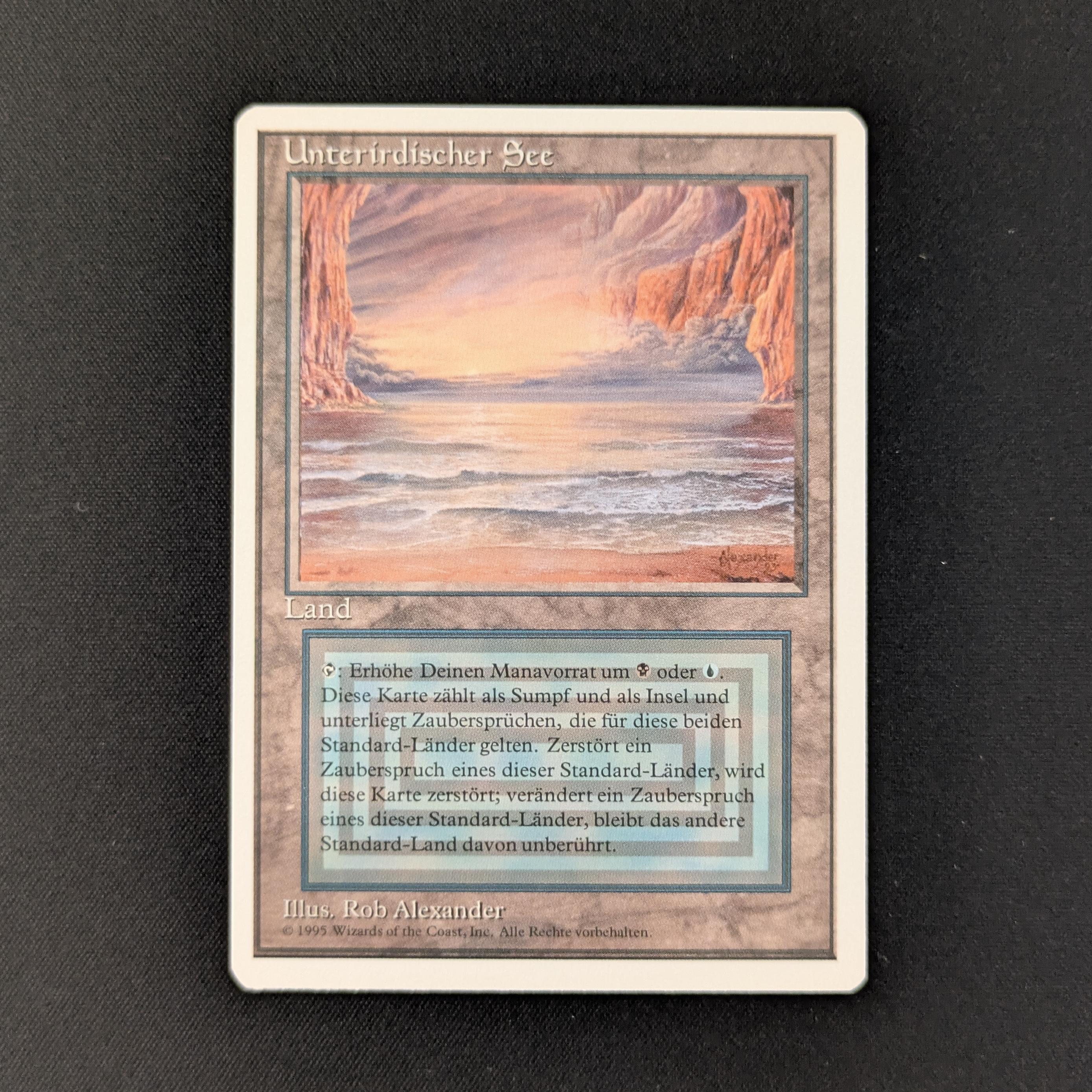 MTG Singles - Underground Sea - Foreign White Bordered - German - NM - 27843