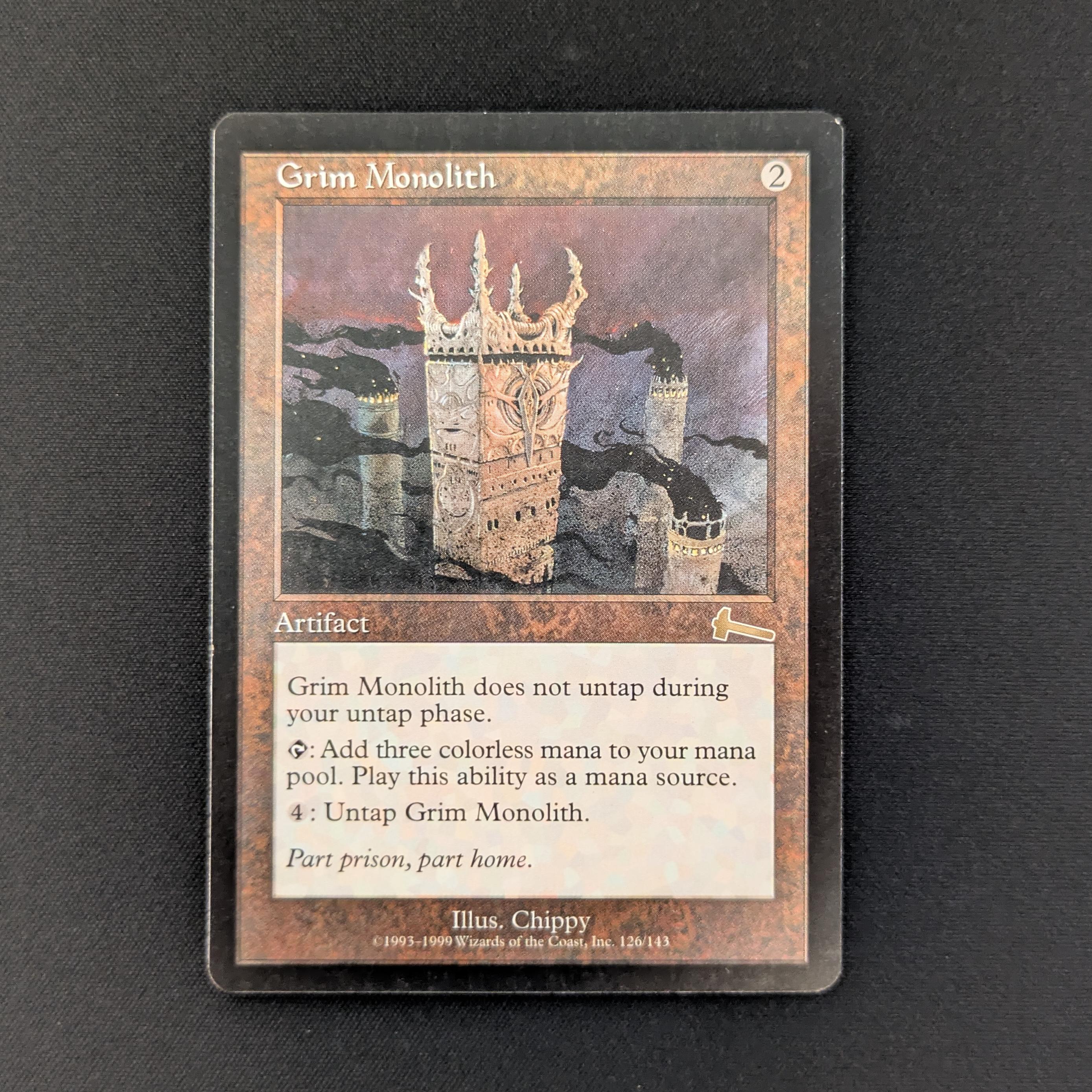 MTG Singles - Grim Monolith - Urza's Legacy - English - GD - 27844