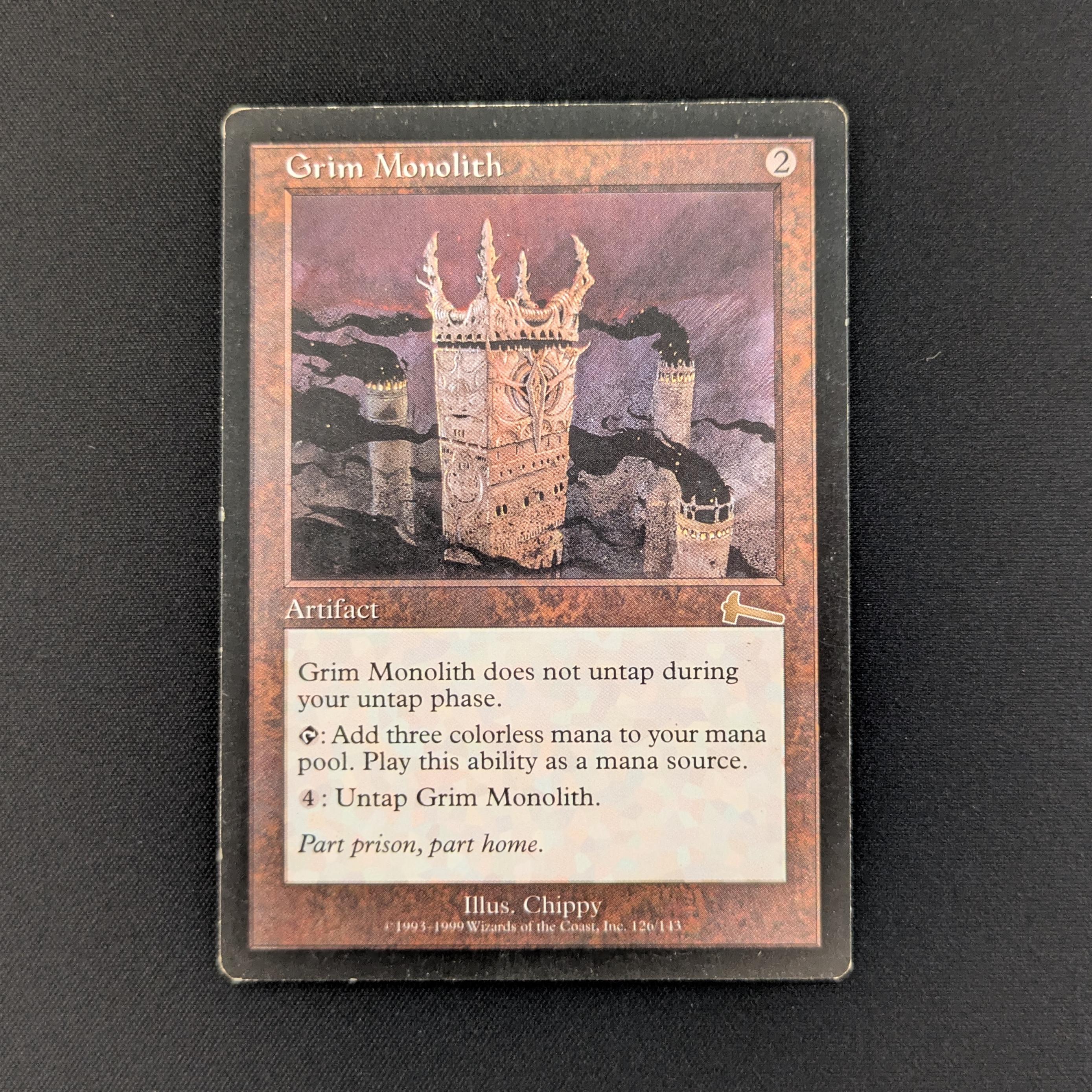 MTG Singles - Grim Monolith - Urza's Legacy - English - LP - 27845