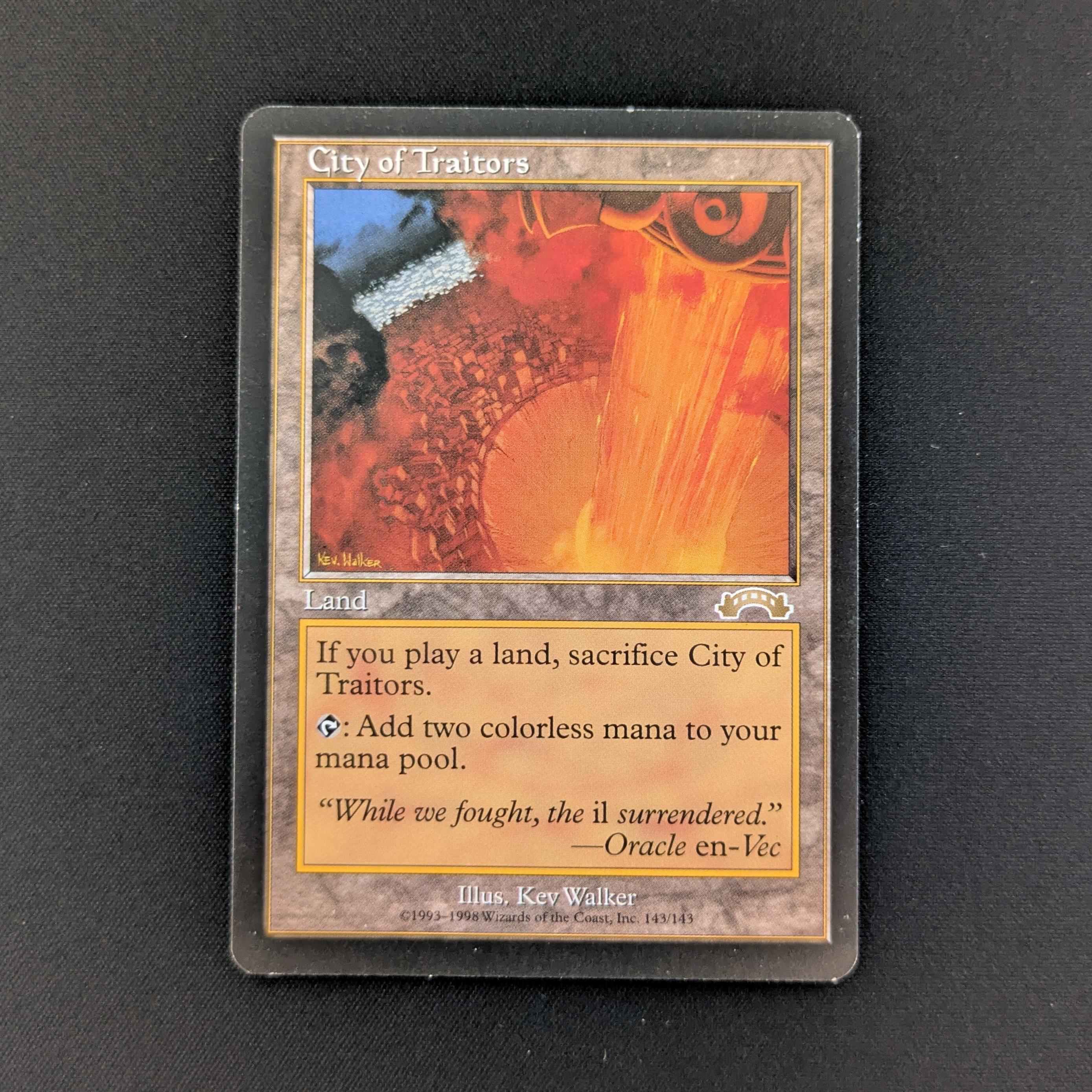 MTG Singles - City of Traitors - Exodus - English - LP - 27853